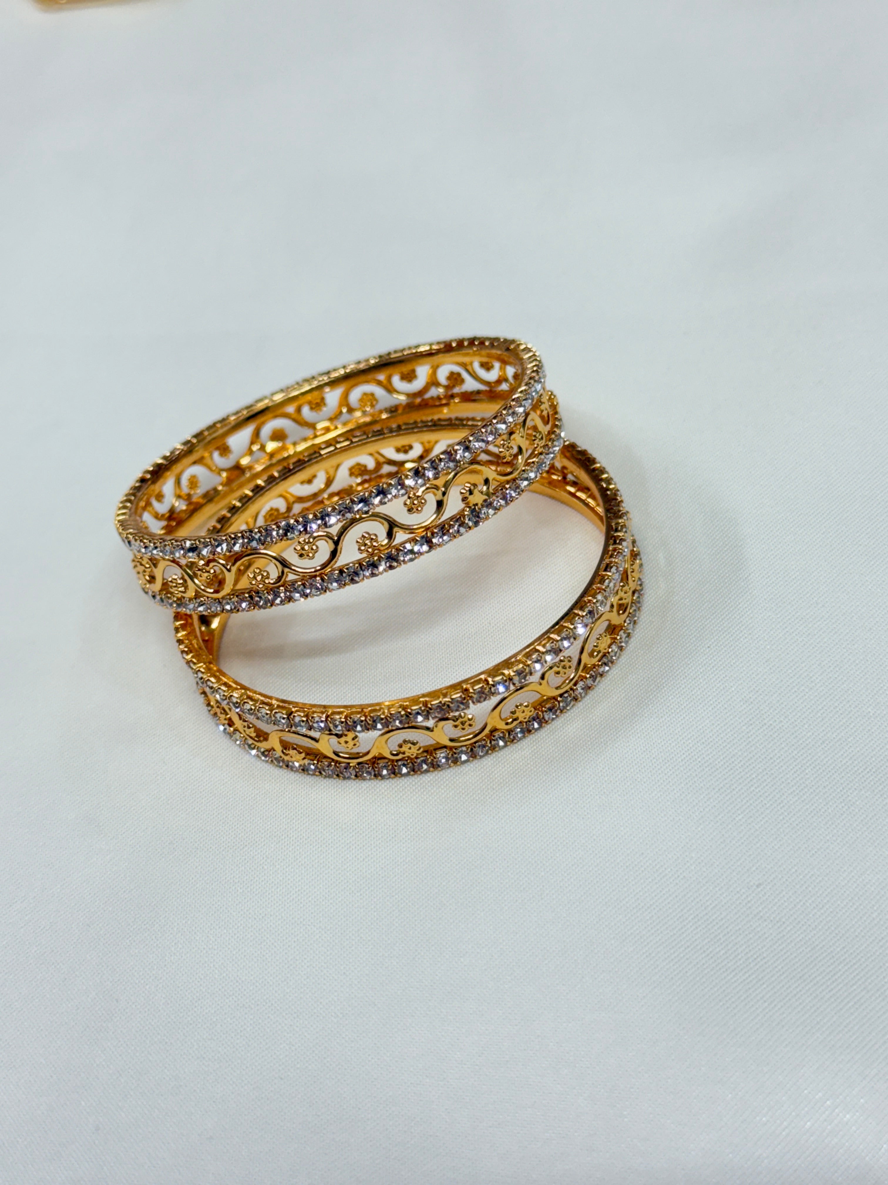 Kd020 cz stone kids bangles