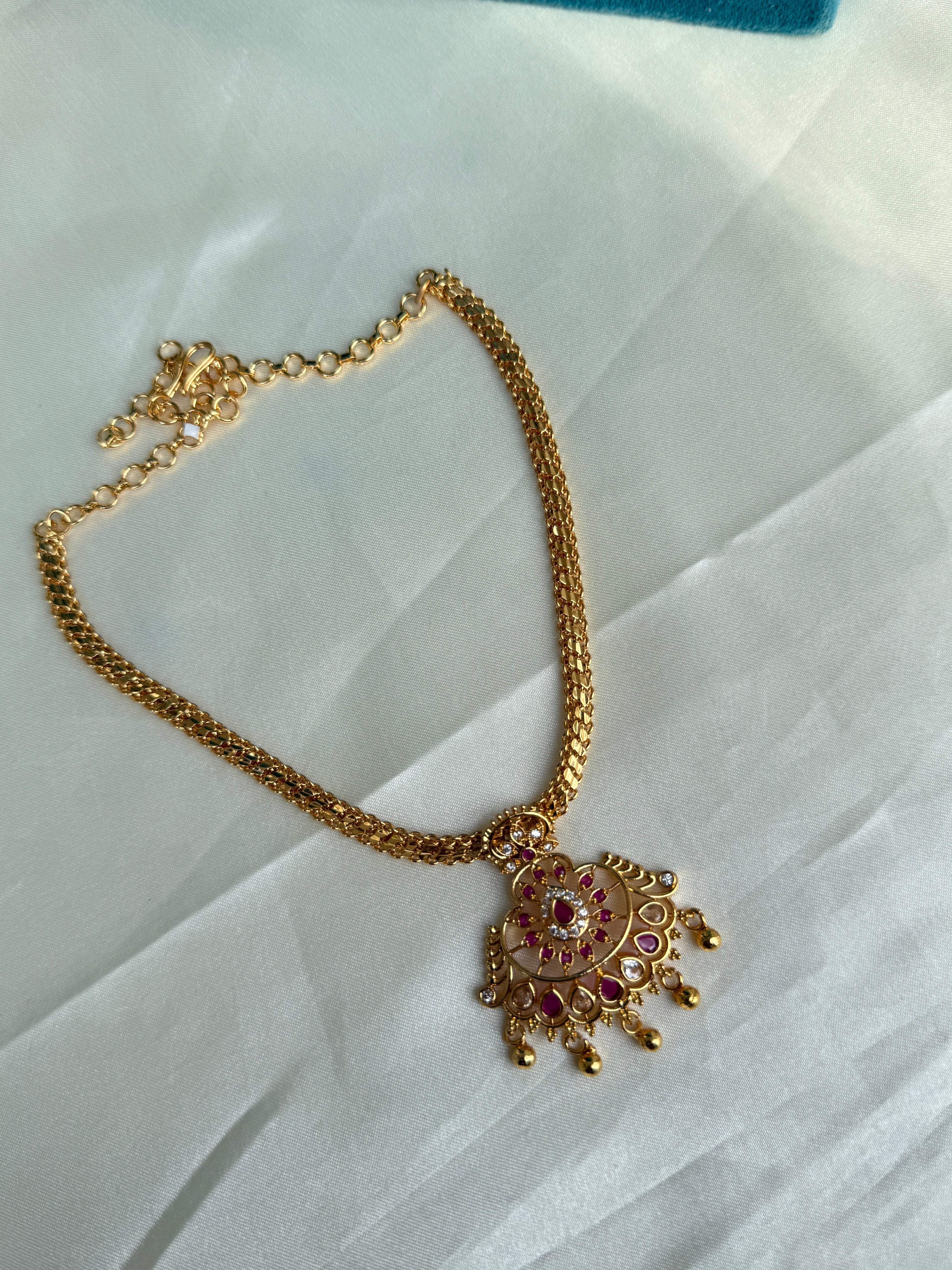 Ns536 gold small neckset