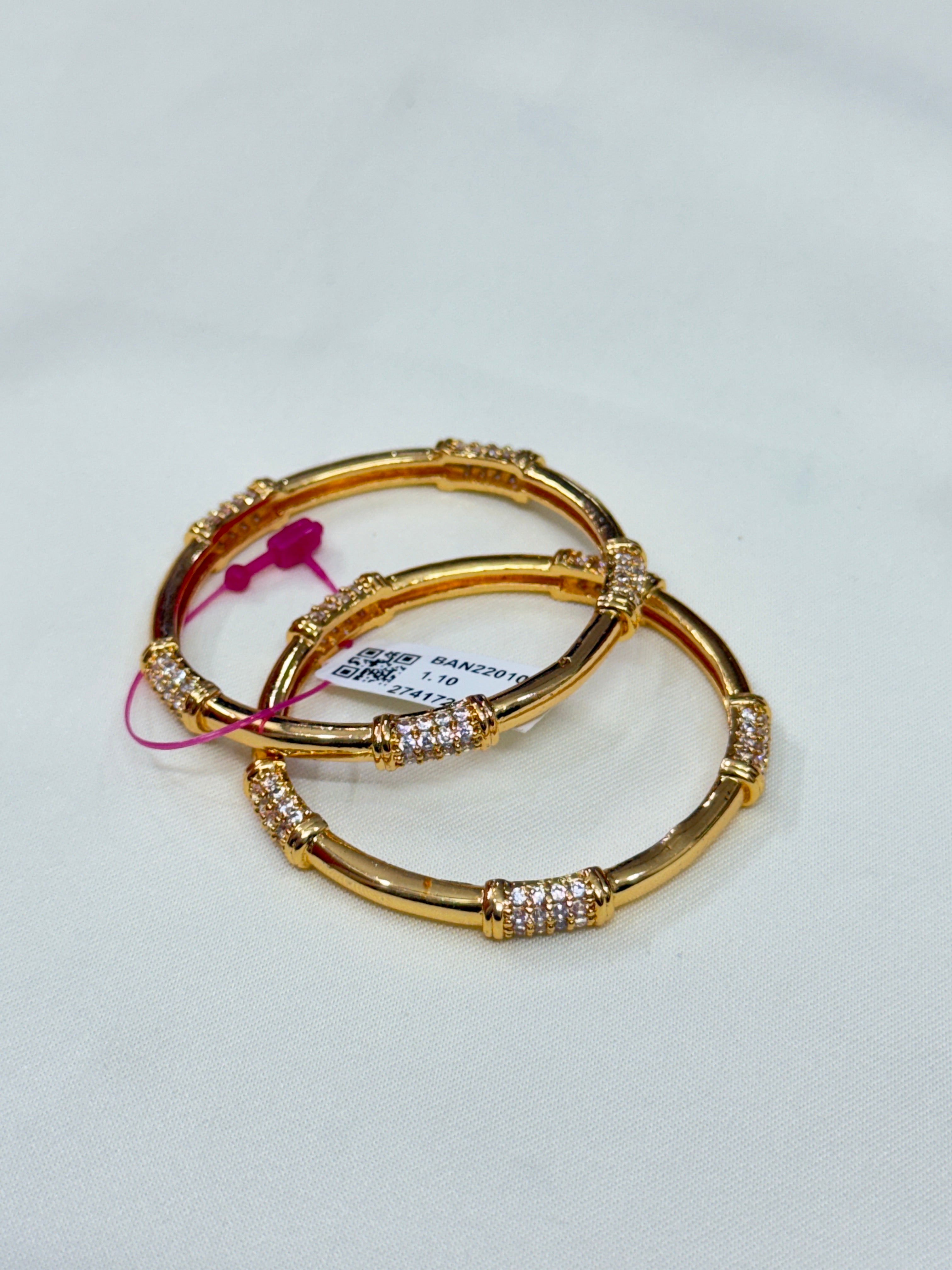 Kd019 cz kids bangles