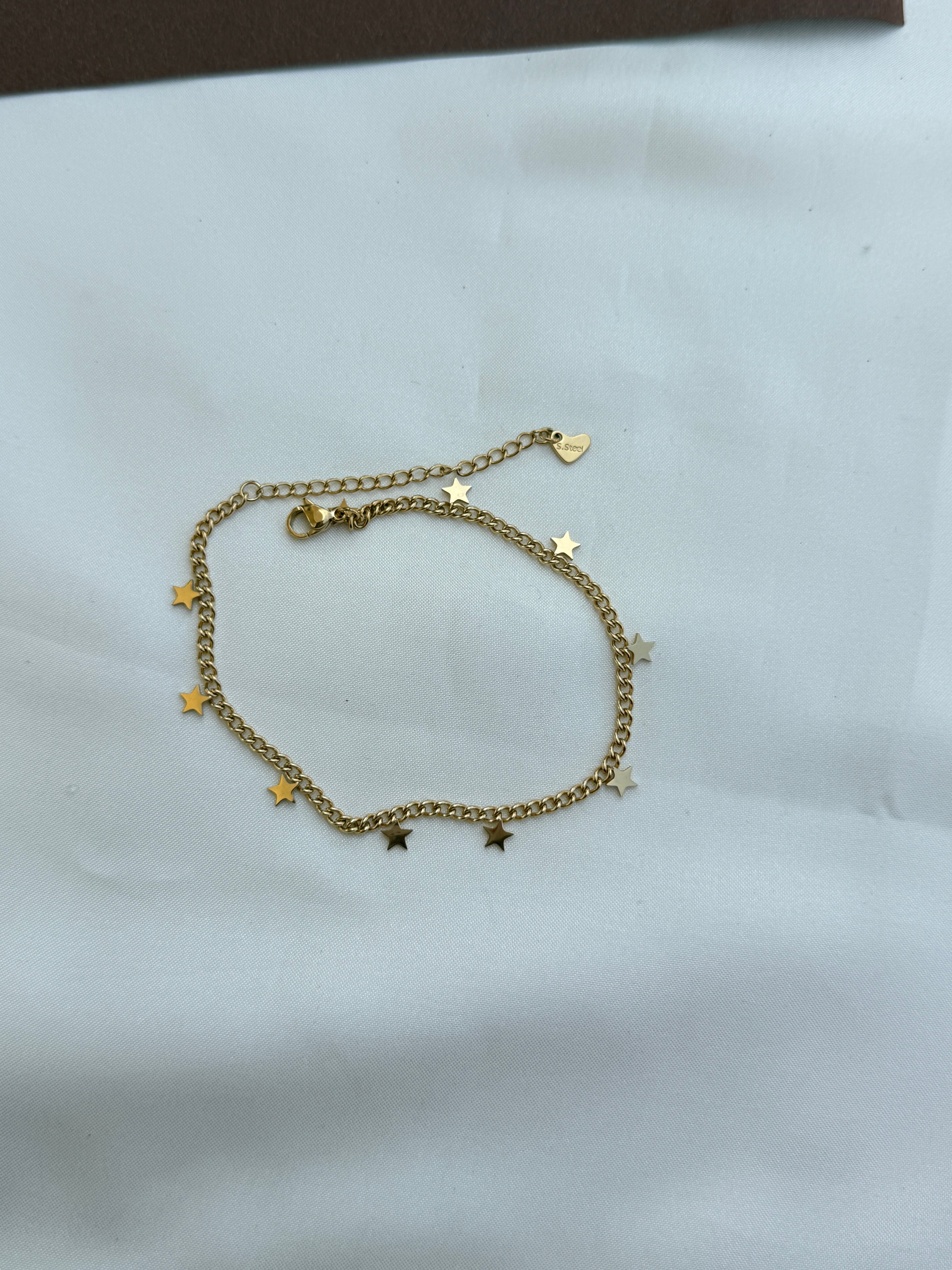 Ak102 gold anklets