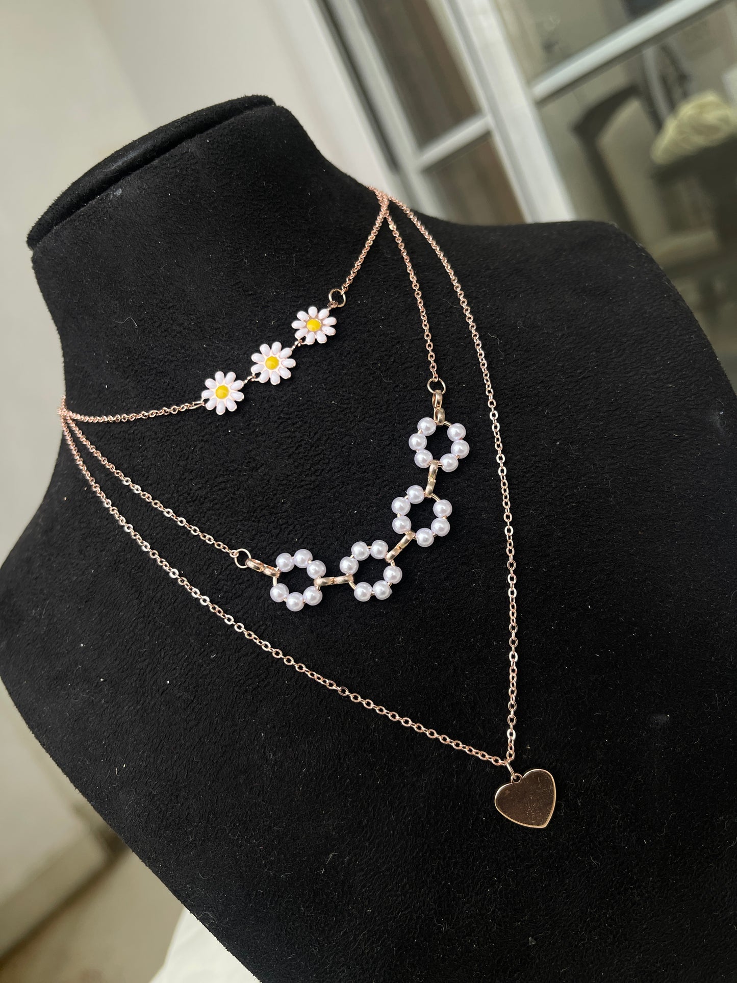 3 layers sunflower Western chain