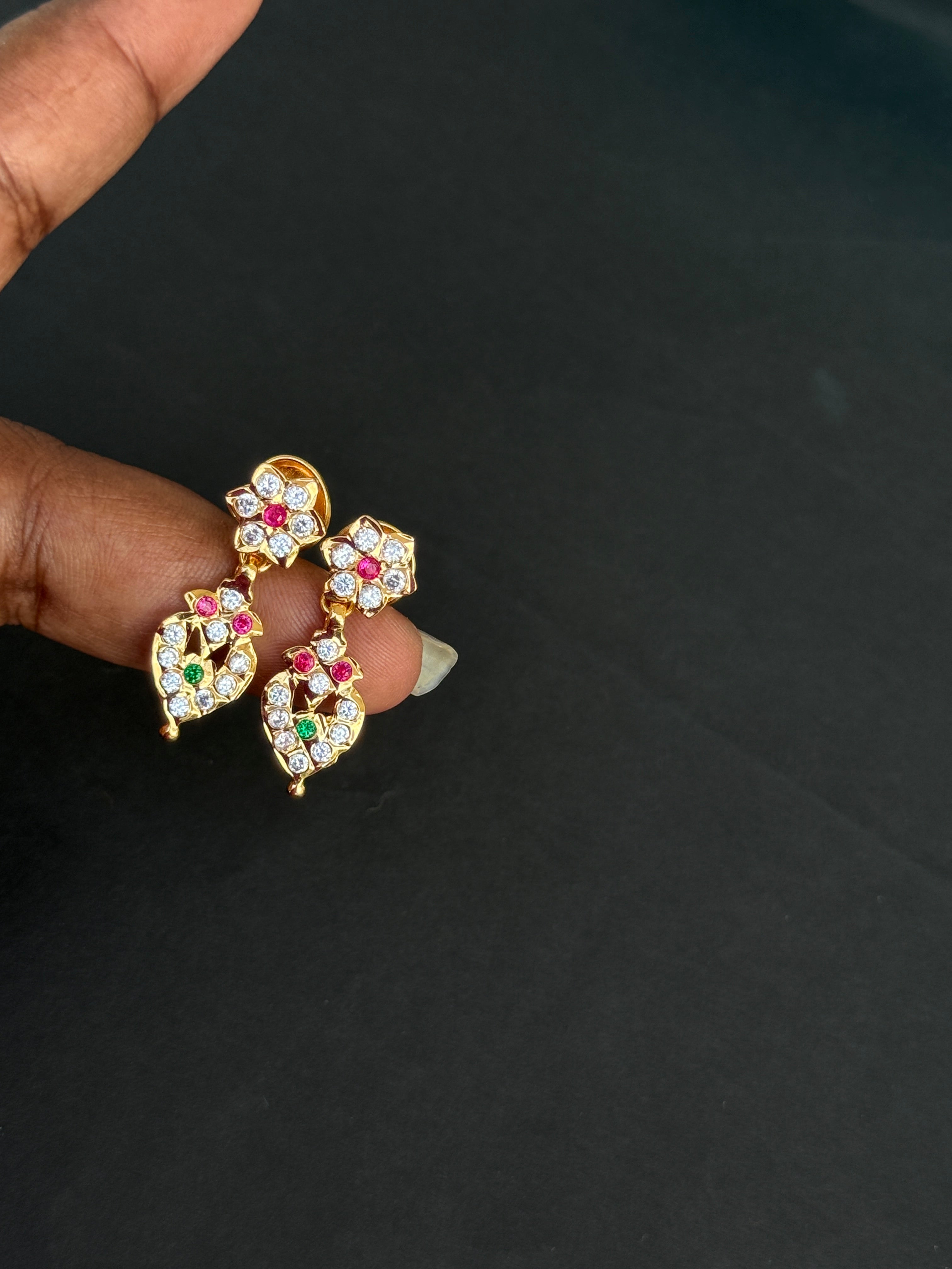 Ph009 removable hanging back screw panchaloham earrings