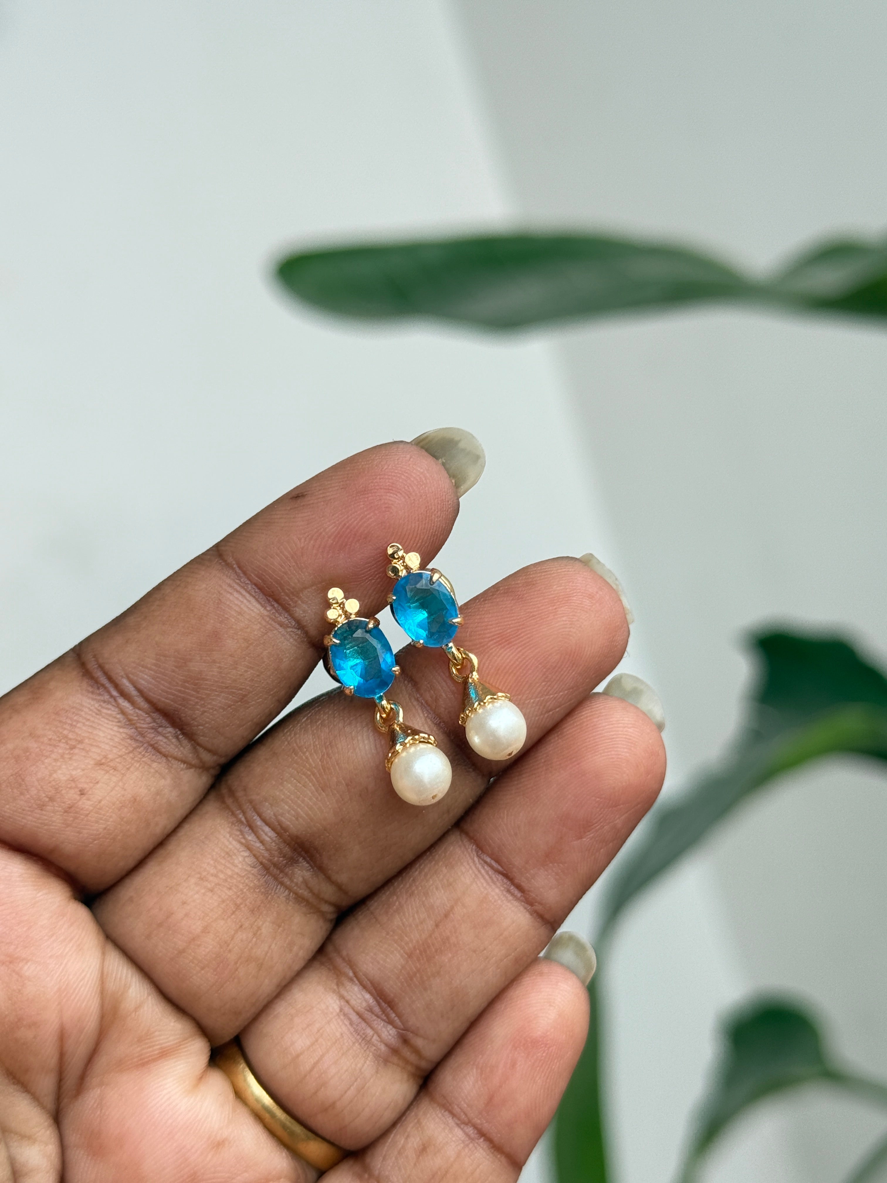 Ph053 panchaloham backscrew Earrings