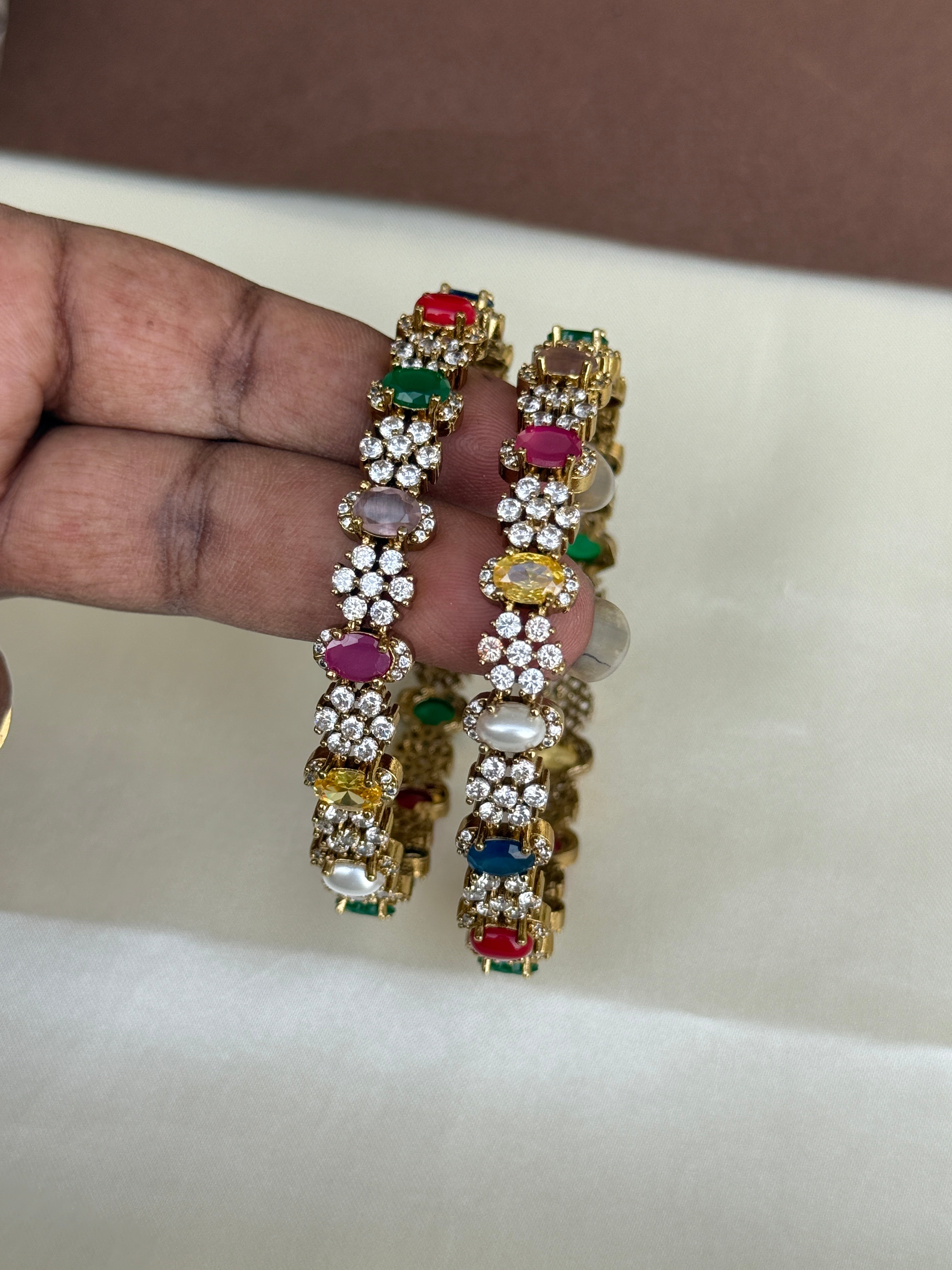Sb113 navarathan bangles
