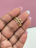 Multi-Star Anti-Tarnish Adjustable Finger Ring RG039