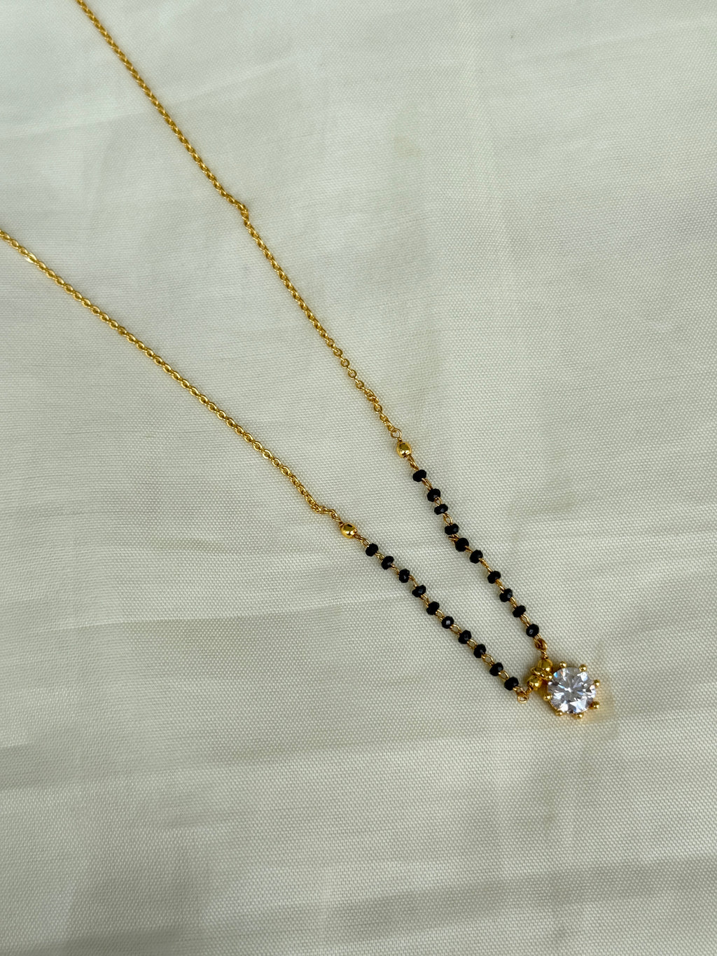 Bb021 single stone 16inches blackbeads