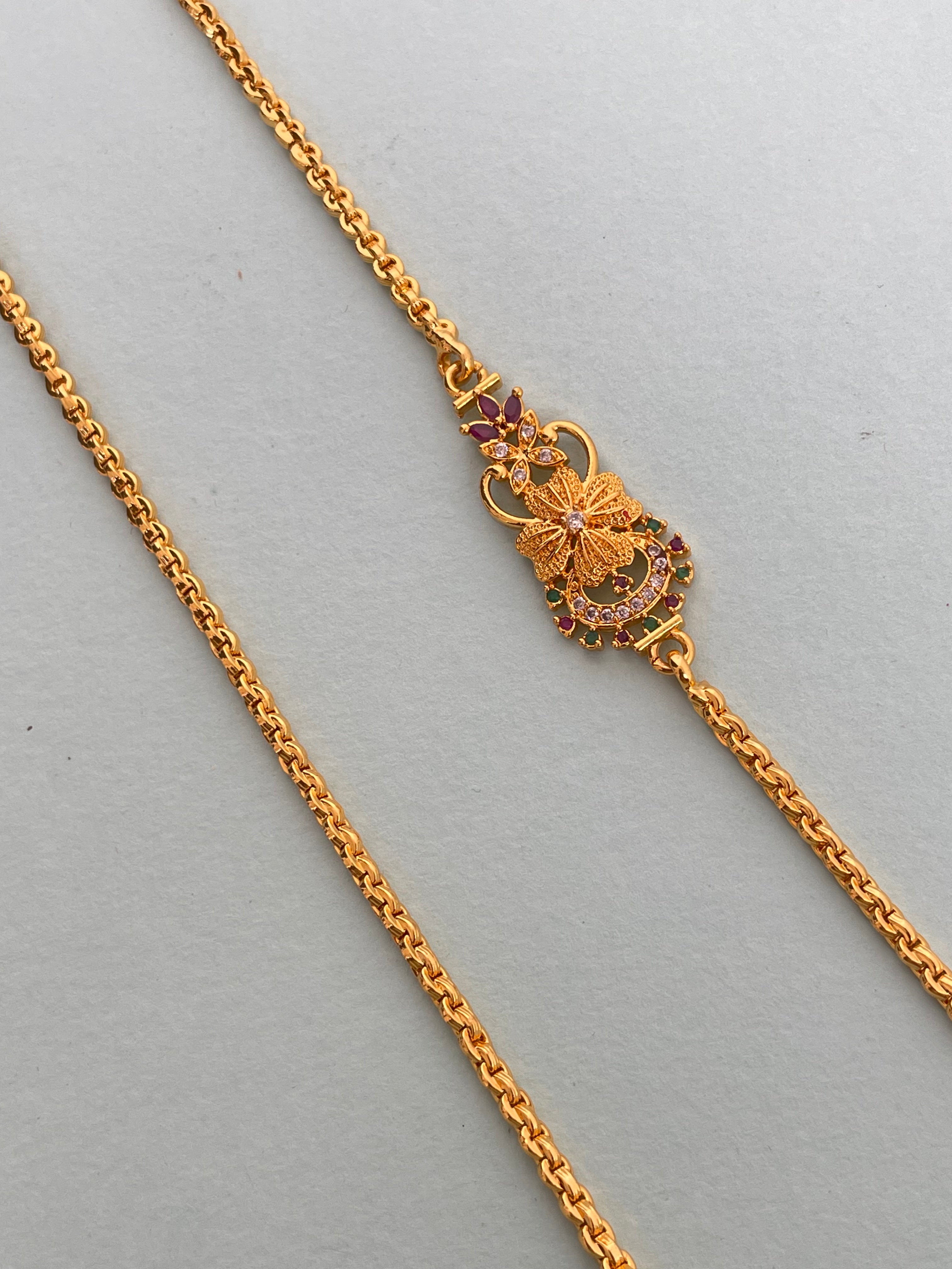 Multi single pendant mangalsutra ms001