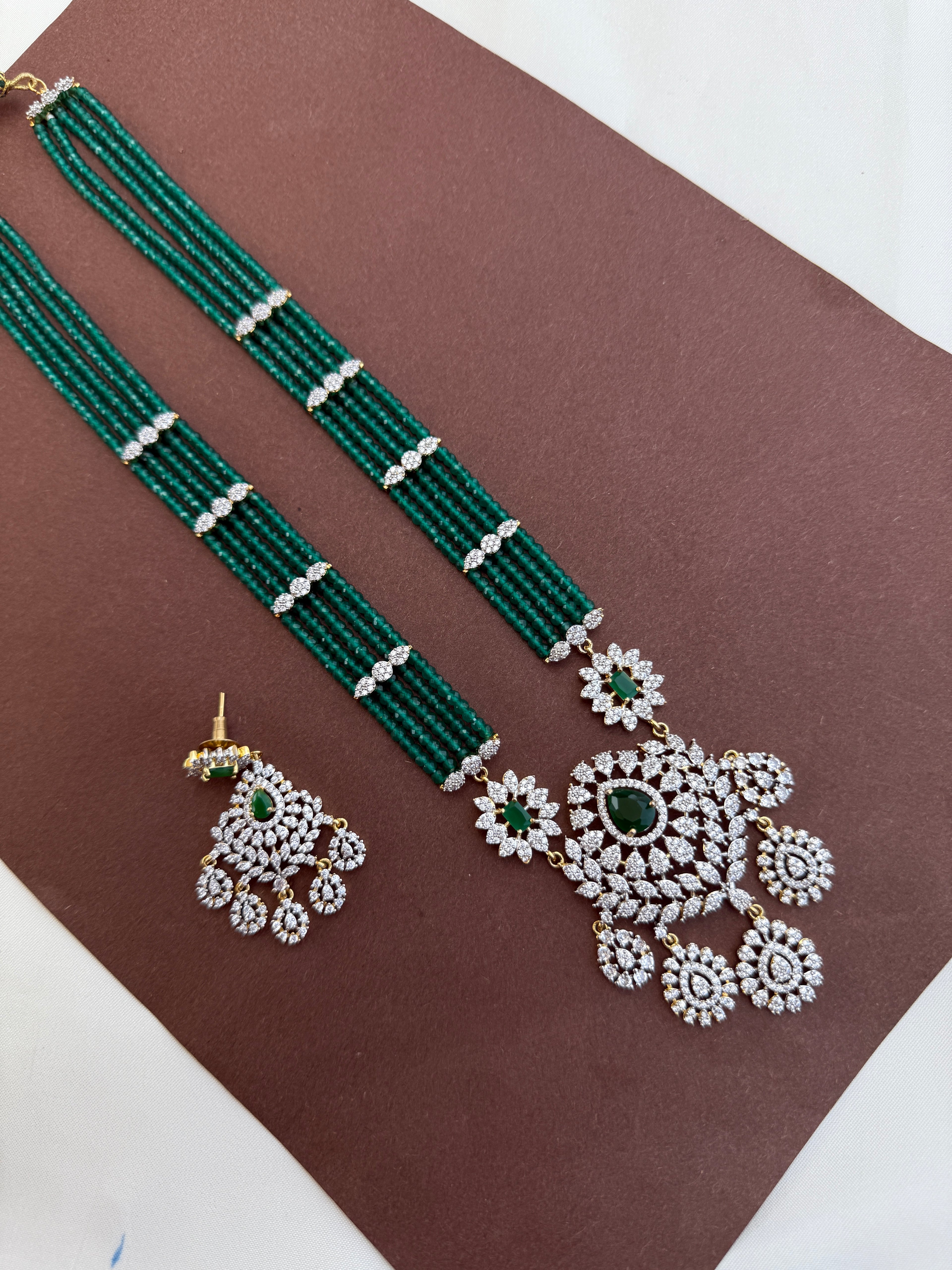 Ns552 emerald diamond finish Onex beads