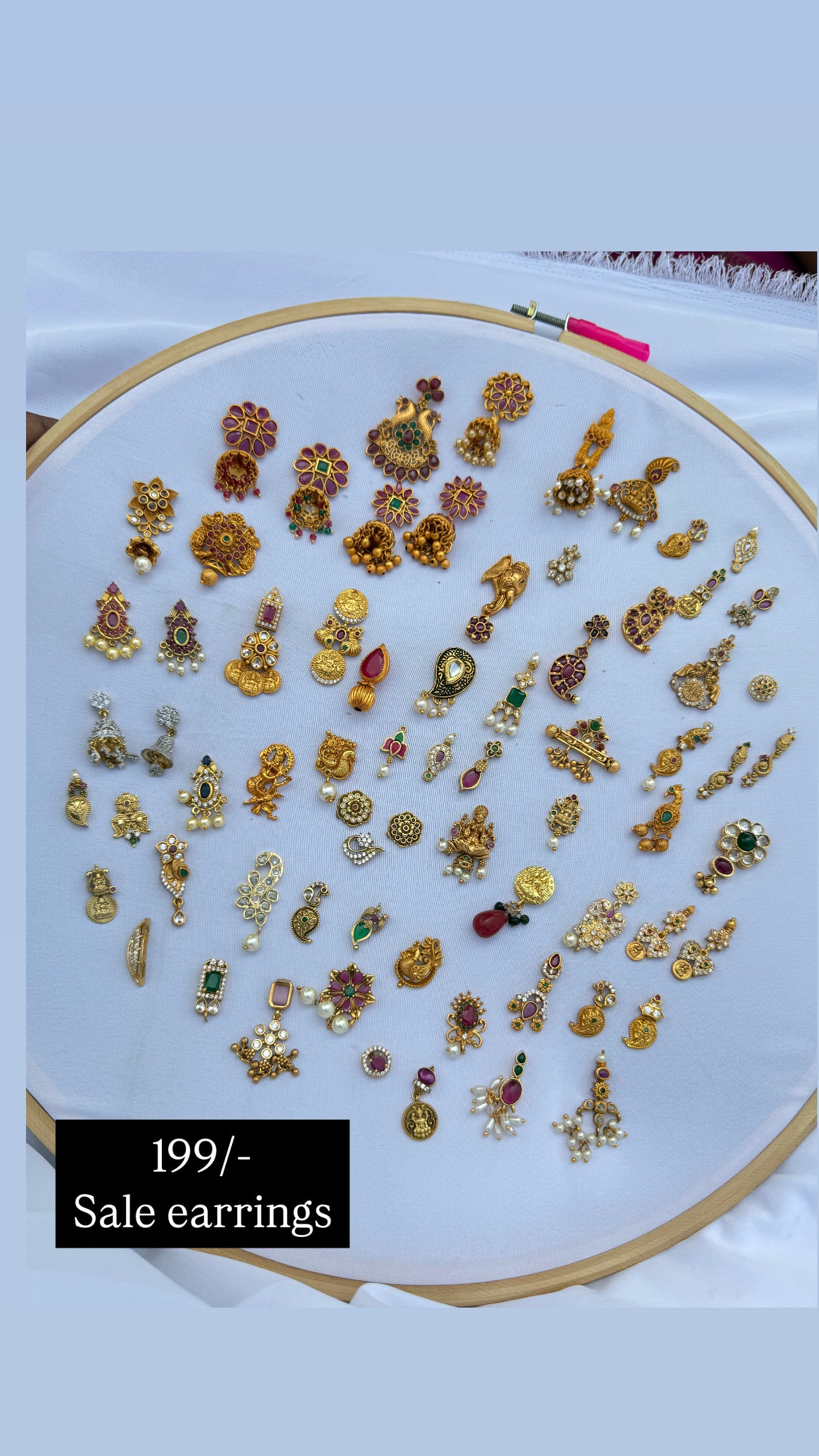 199/- sale earrings