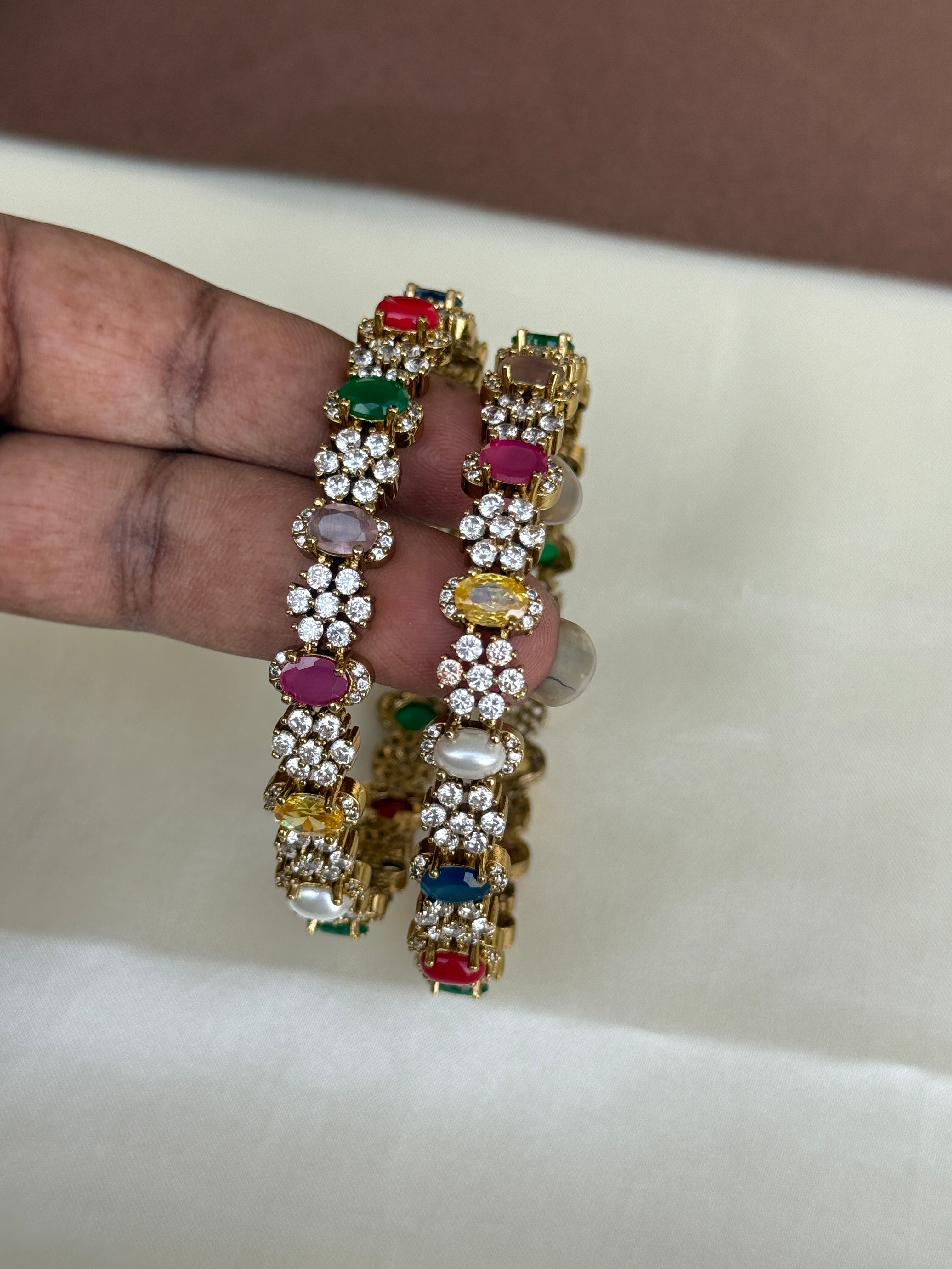 Sb113 navarathan bangles