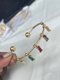 5multi stone bracelet AB1597