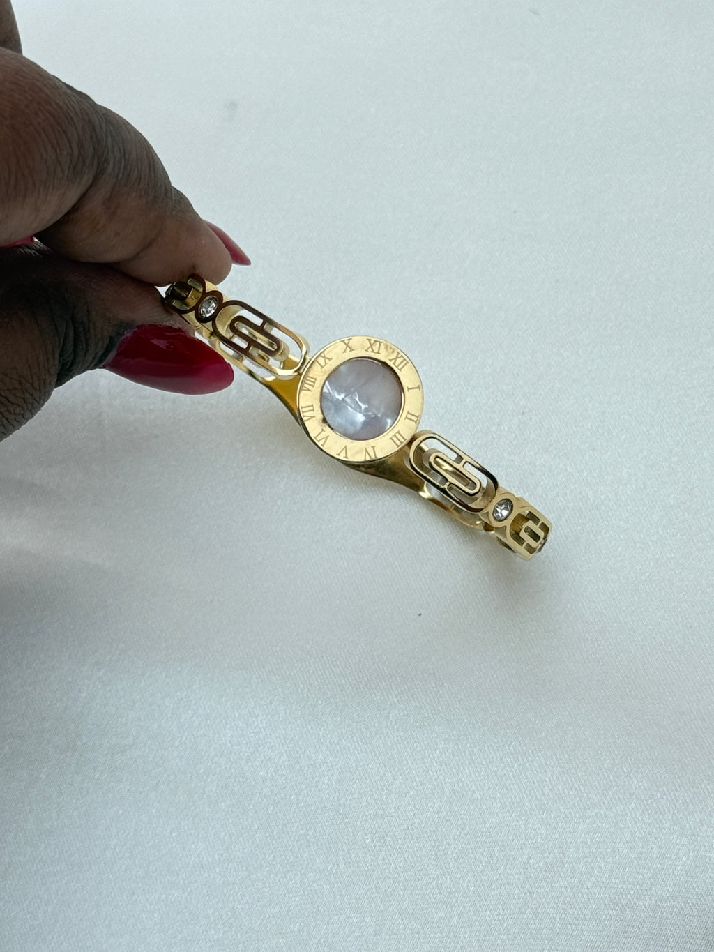 Ab079 anti tarnish openable kada bracelet