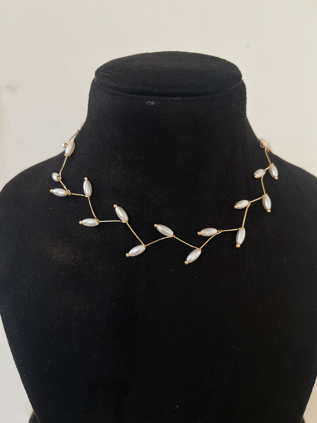 White Western unique neckline