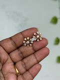 Ph609 Panchaloham 9 stones back screw studs