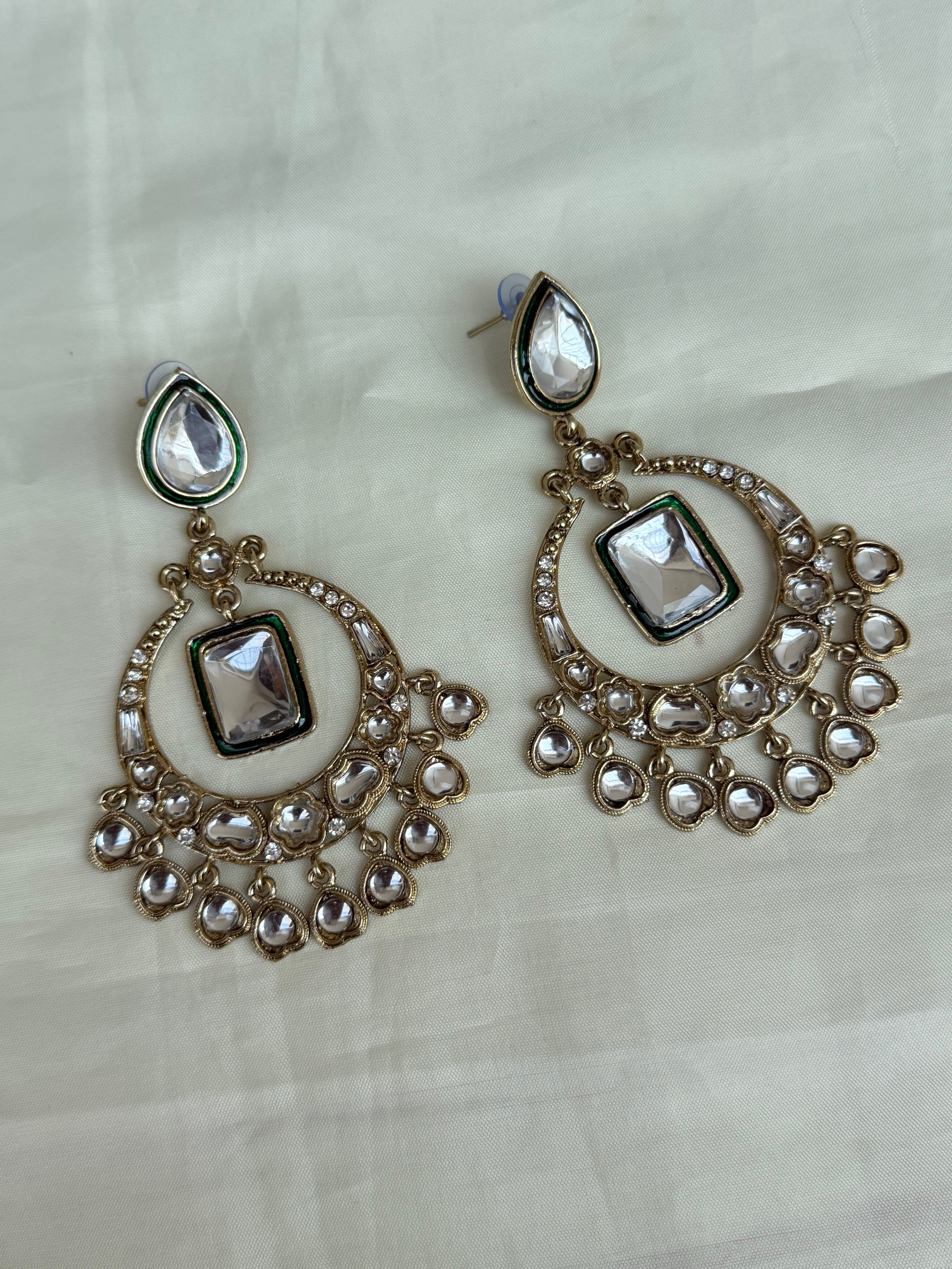 @aliaabhatt inspired Kundan jhumkas mn006