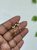 PH408 panchaloham small butta back screw earrings