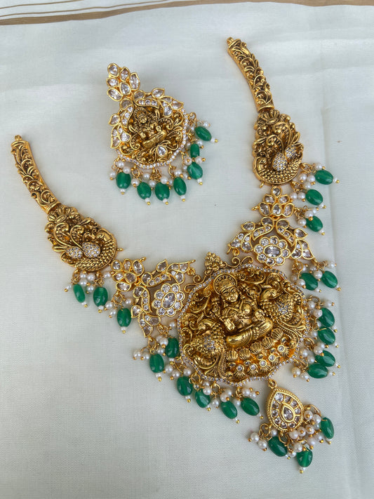 Nakshi neckset with earrings nk1586