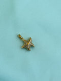 AL010 anti tarnish star charms ( pendant)