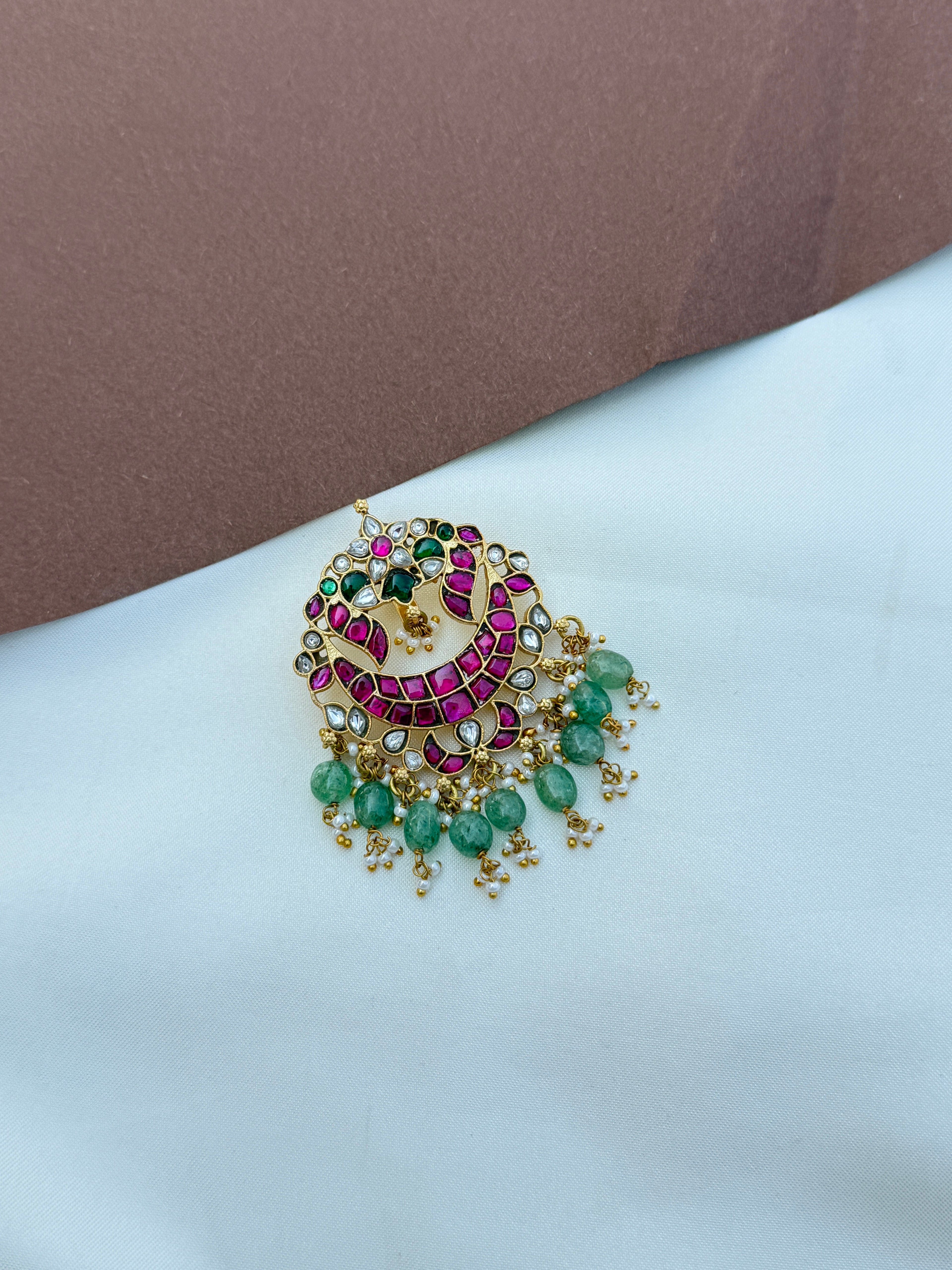 L011 jadau kundan pendant