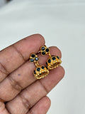Ph167 panchaloham 2-in-1 backscrew earrings