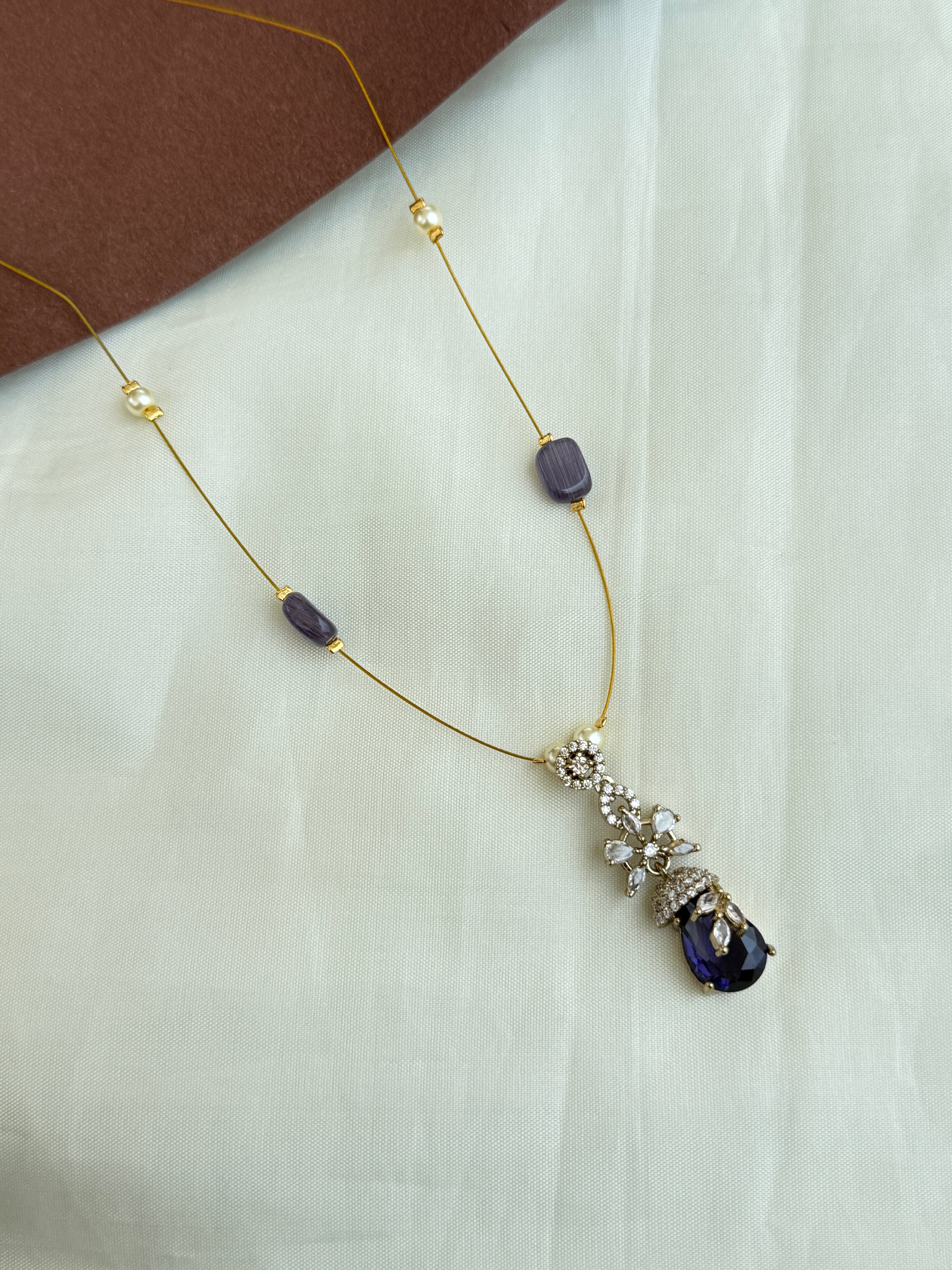 Ns250 western invisible chain in purple and pink