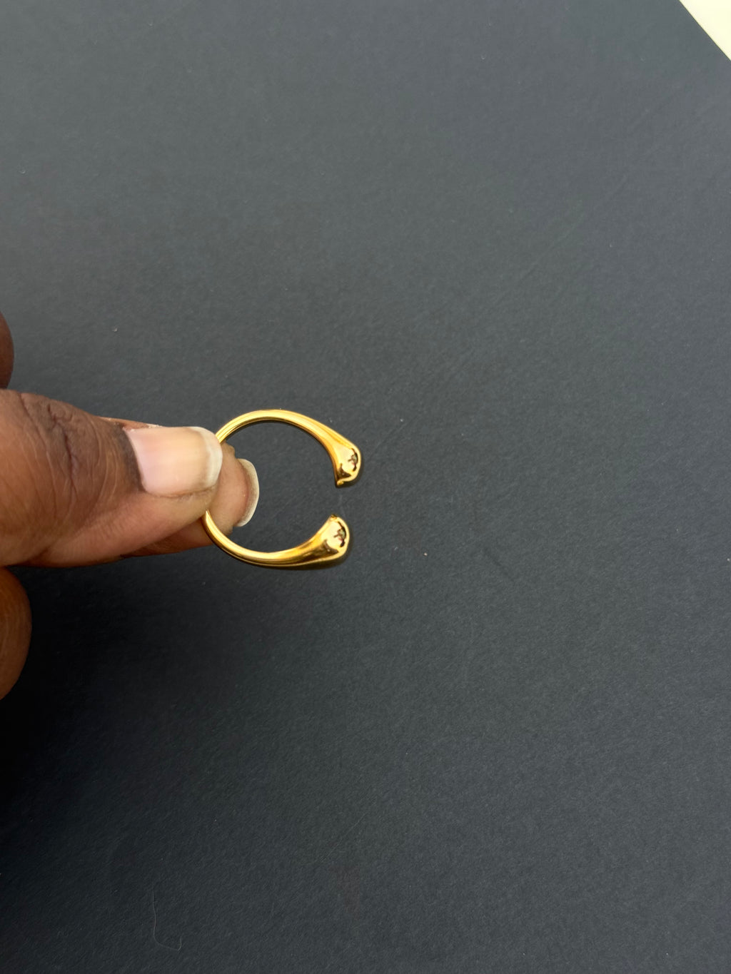 Rg002 Anti tarnish finger ring
