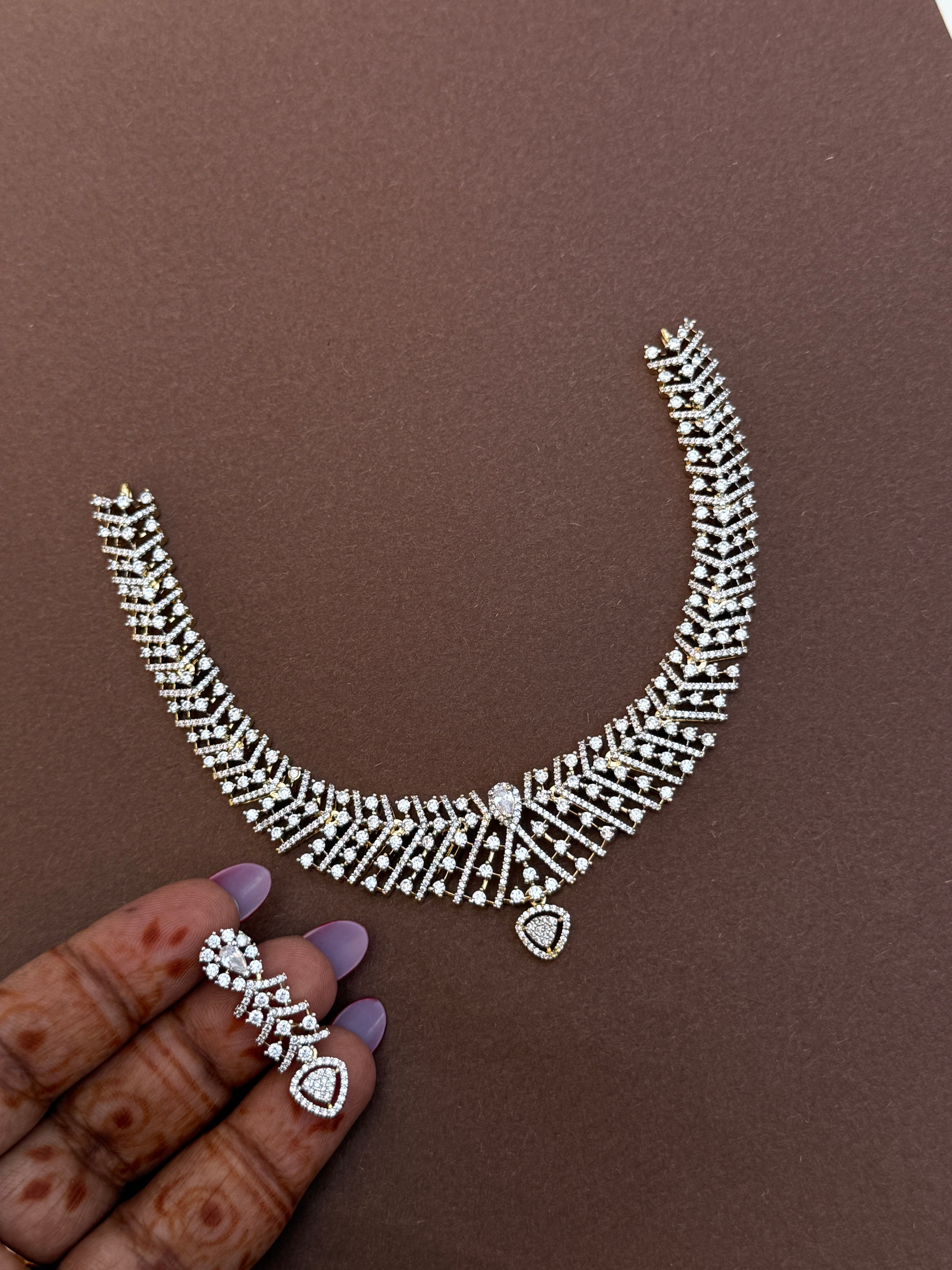 Ns742  diamond finishing neckset