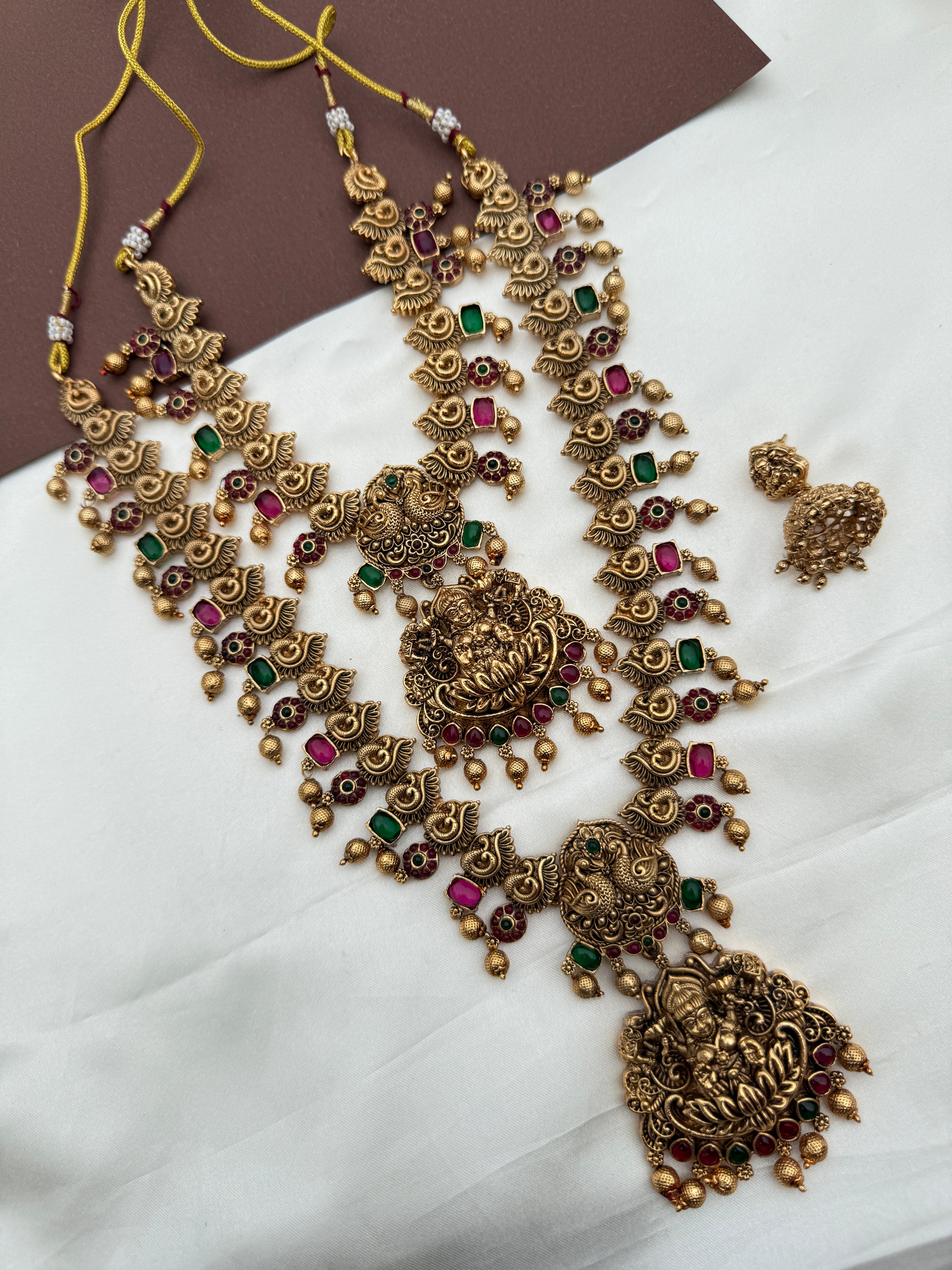 Bs111 multi lakshmi devi bridal set