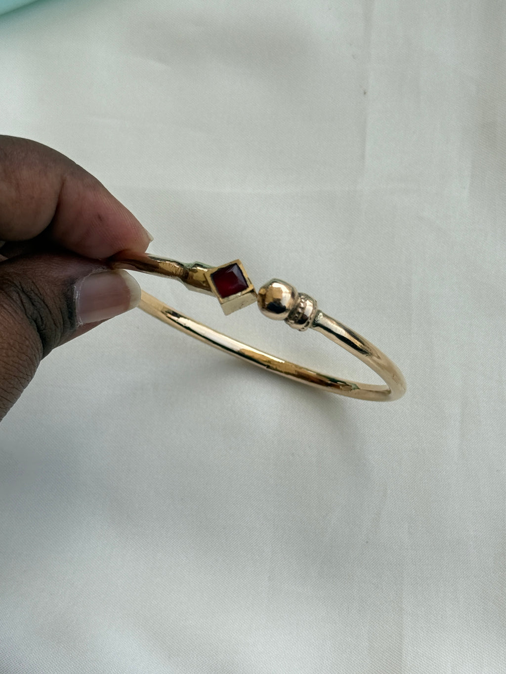 Br541 Panchaloham polished openable kada 2.4 to 2.6 size