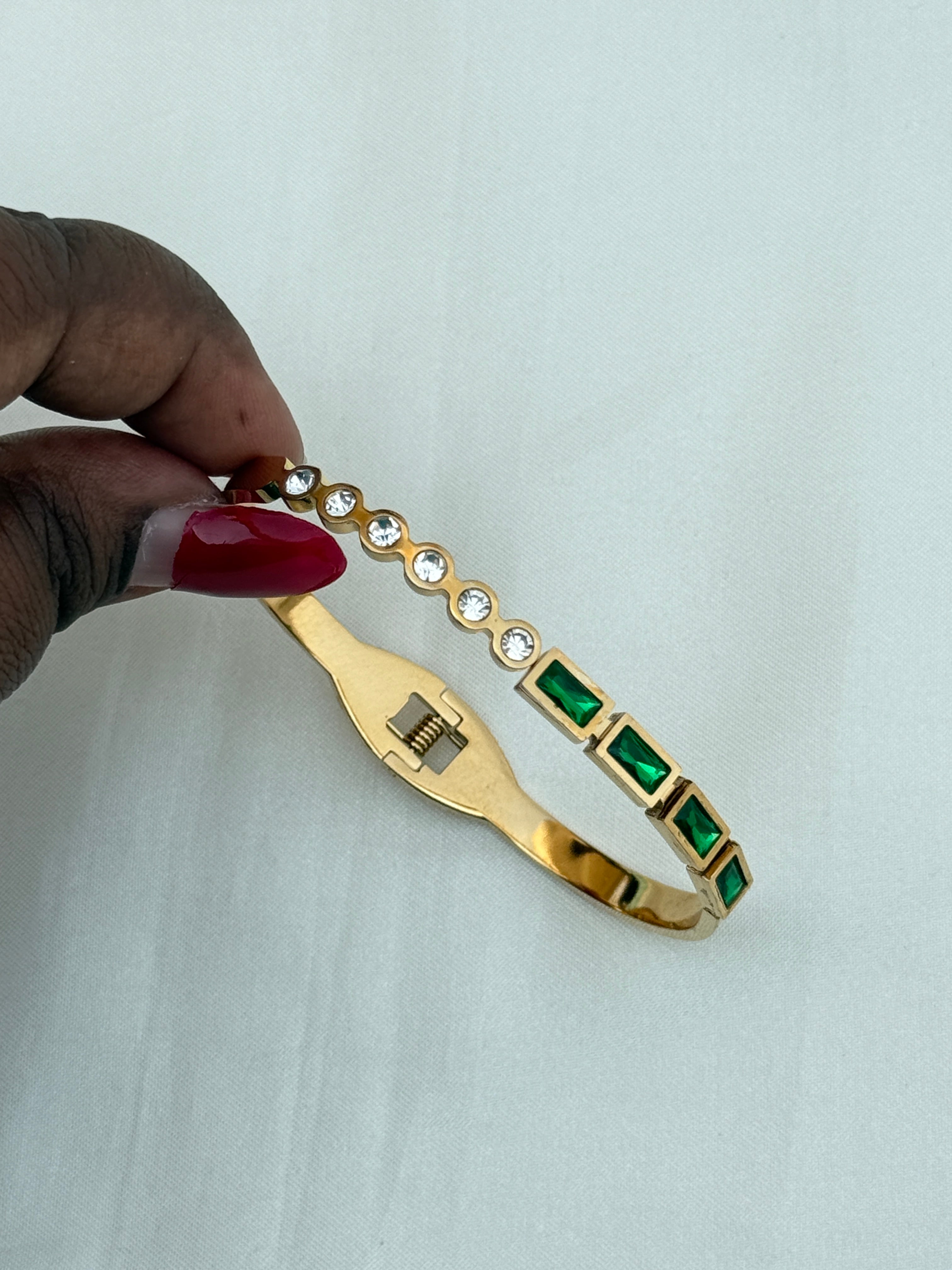 Ab543 anti tarnish openable kada bracelet