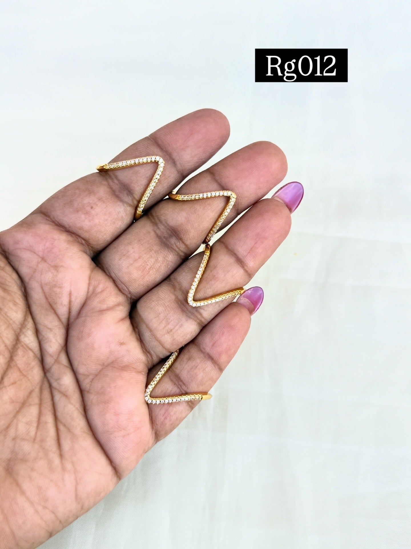 Rg012 stainless steel v ring(color won't fade)