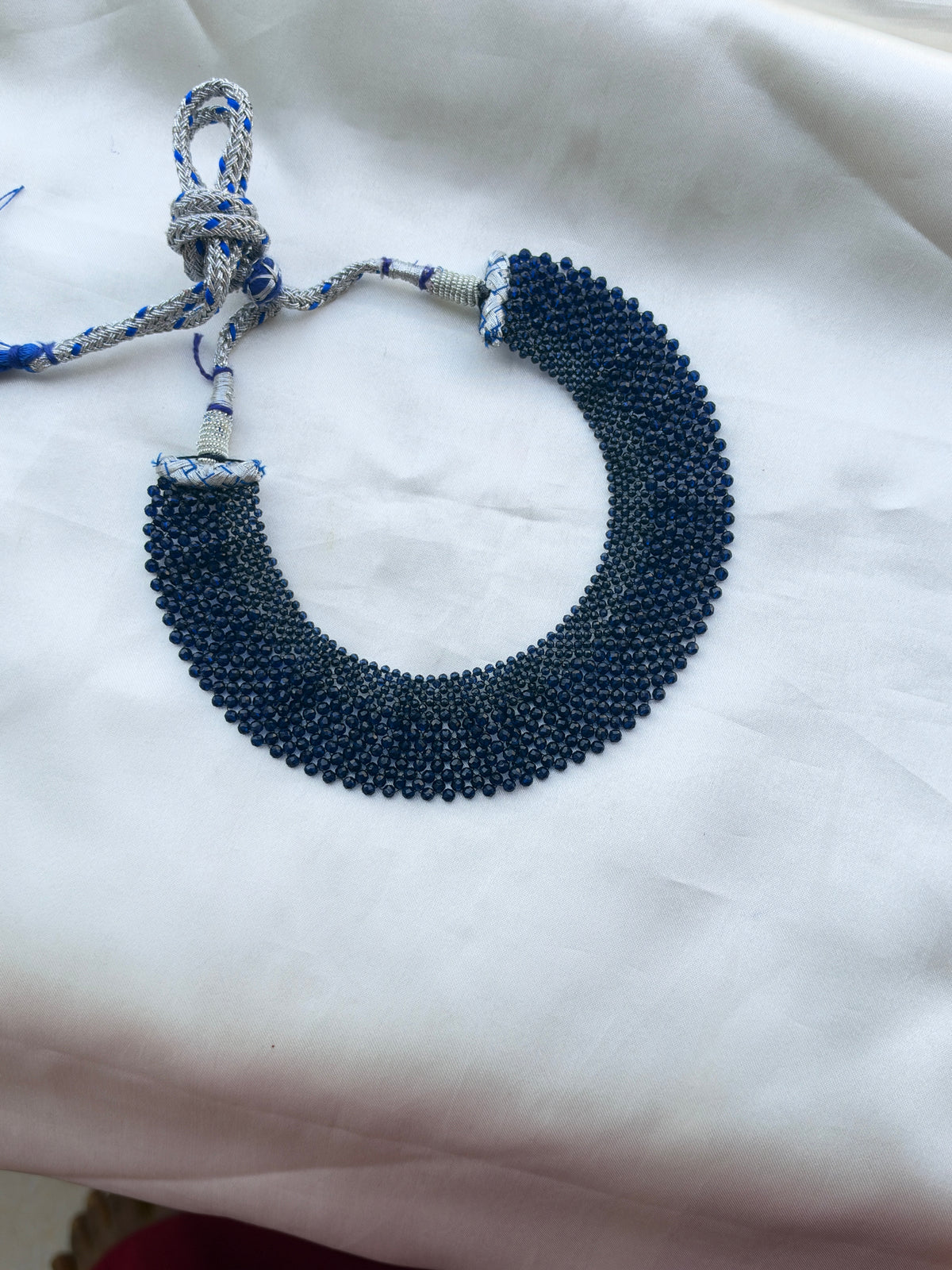 Bb407 jali beads necklace