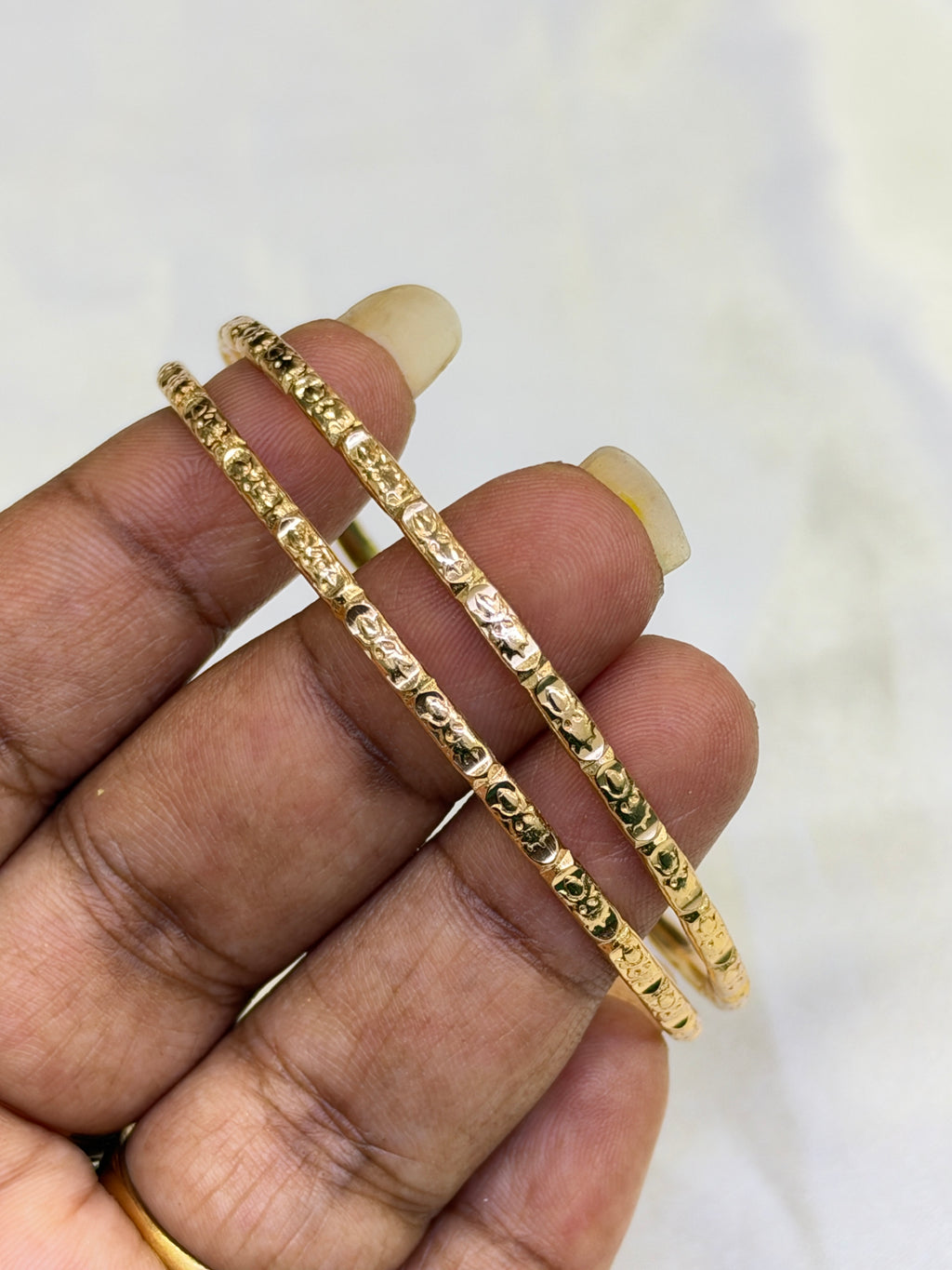 Ph816 Panchaloham unpolished bangles
