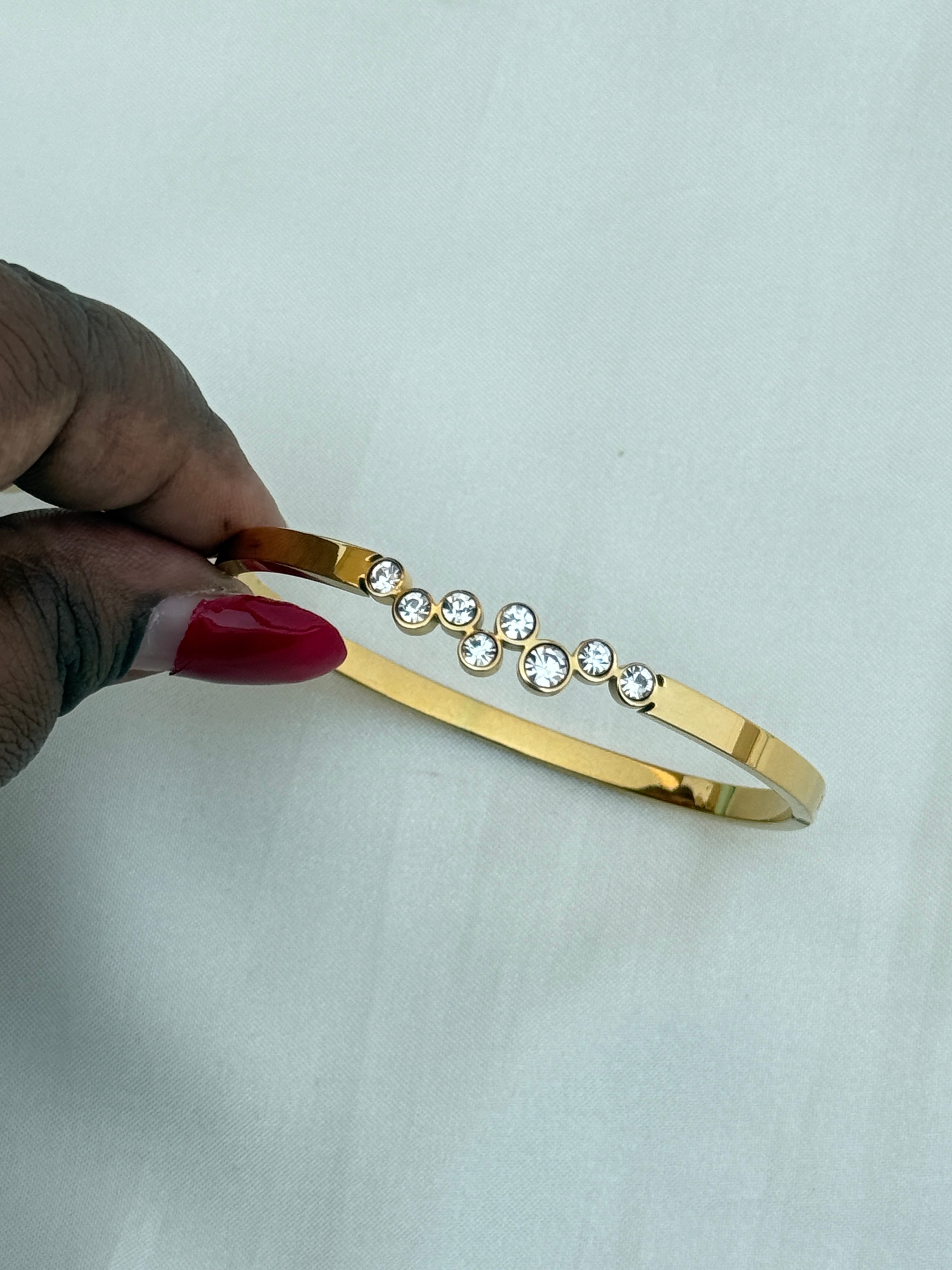 Ab557 anti tarni stones openable kada bracelet