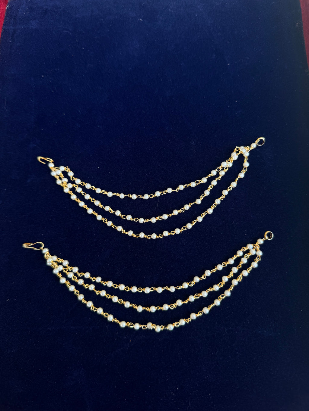 3 lines pearl chempaswaralu