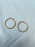 ST048 hoops earrings