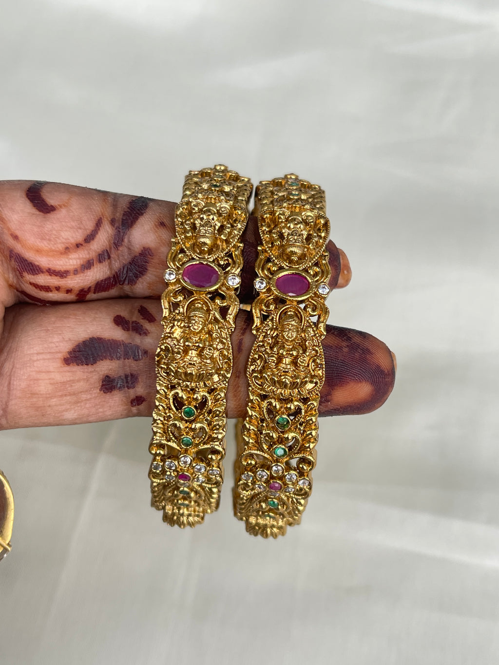 Lakshmi Devi broad bangles sb520
