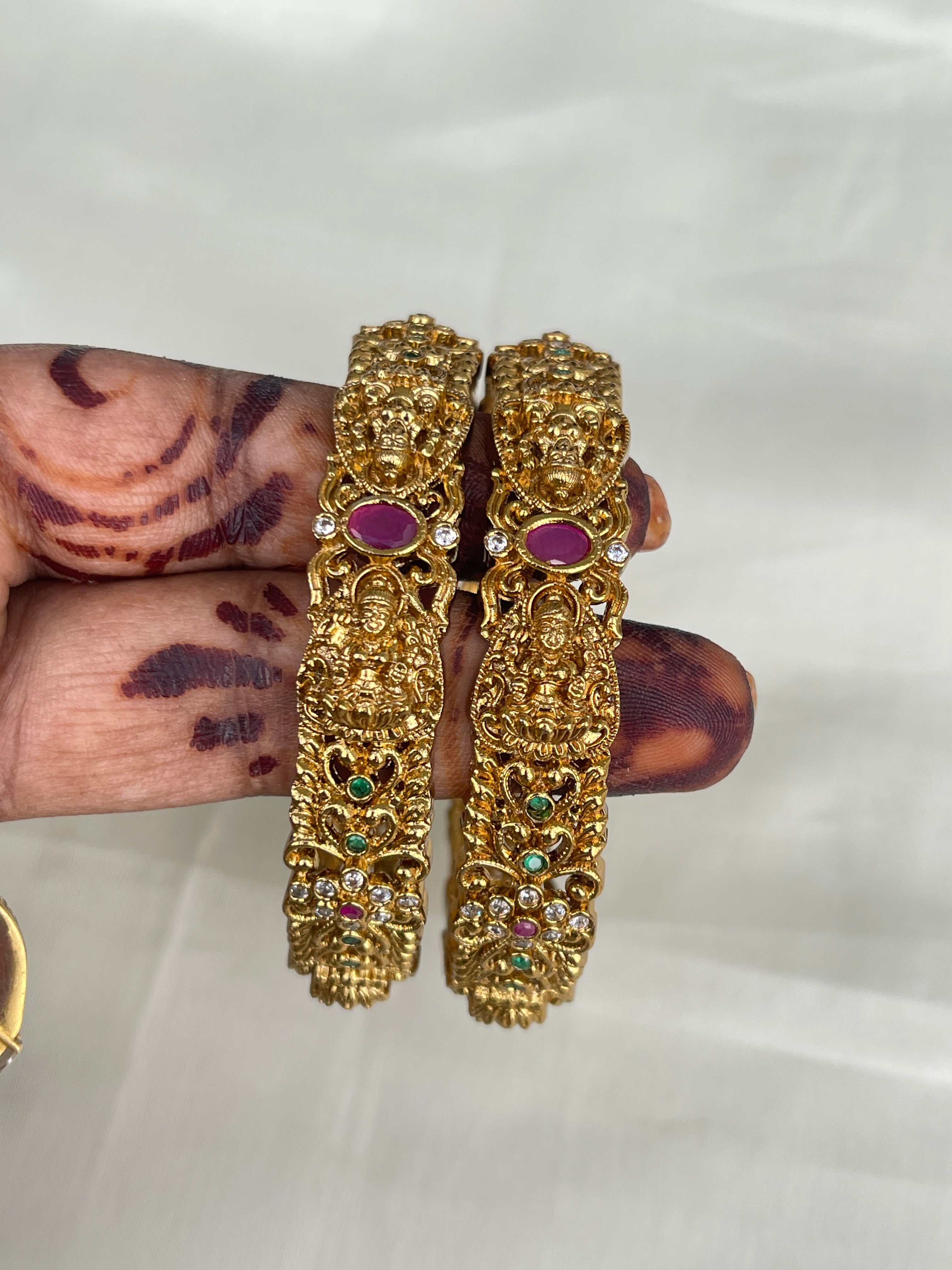 Lakshmi Devi broad bangles sb520