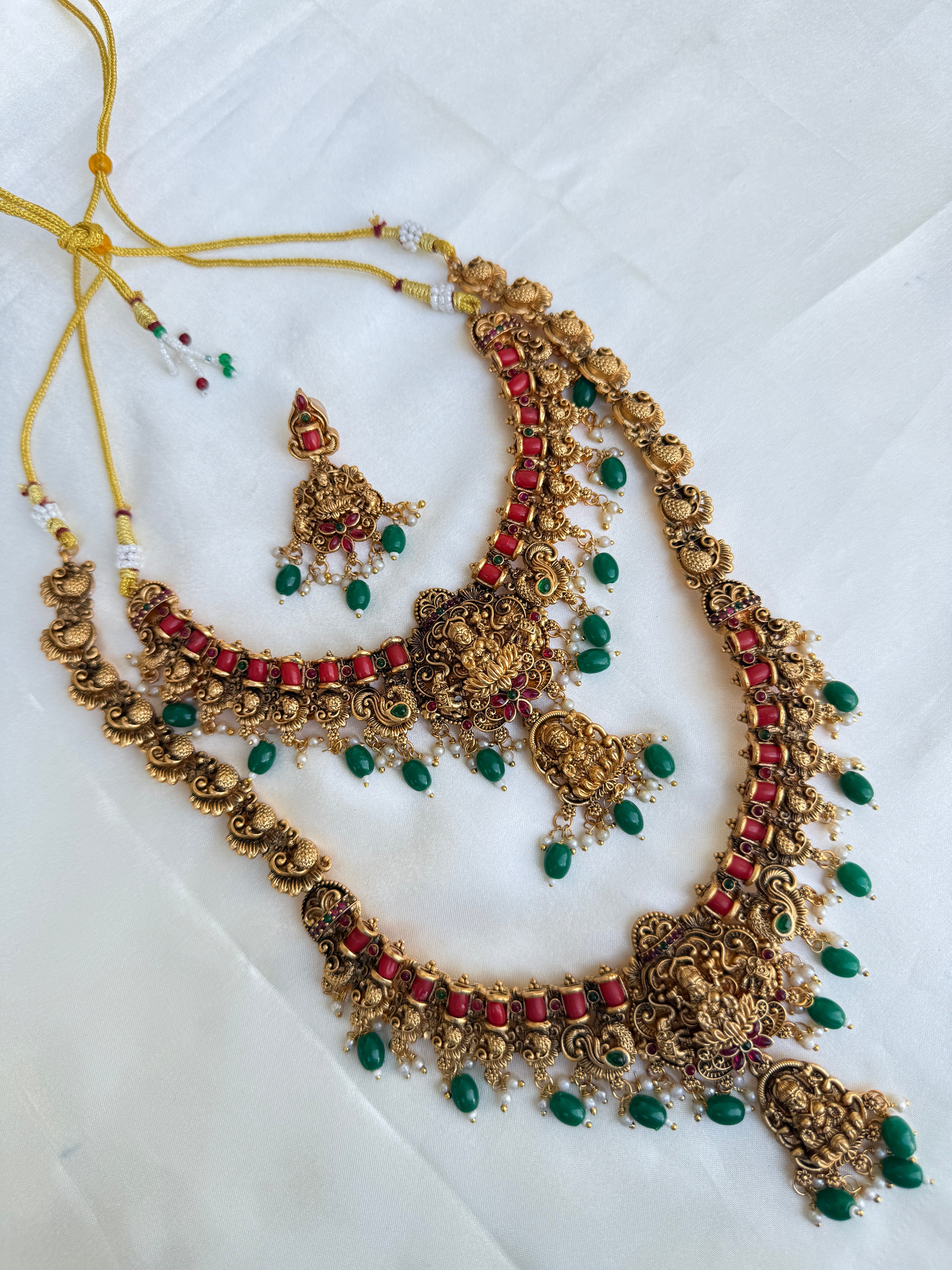 Bs515 corals bridal set