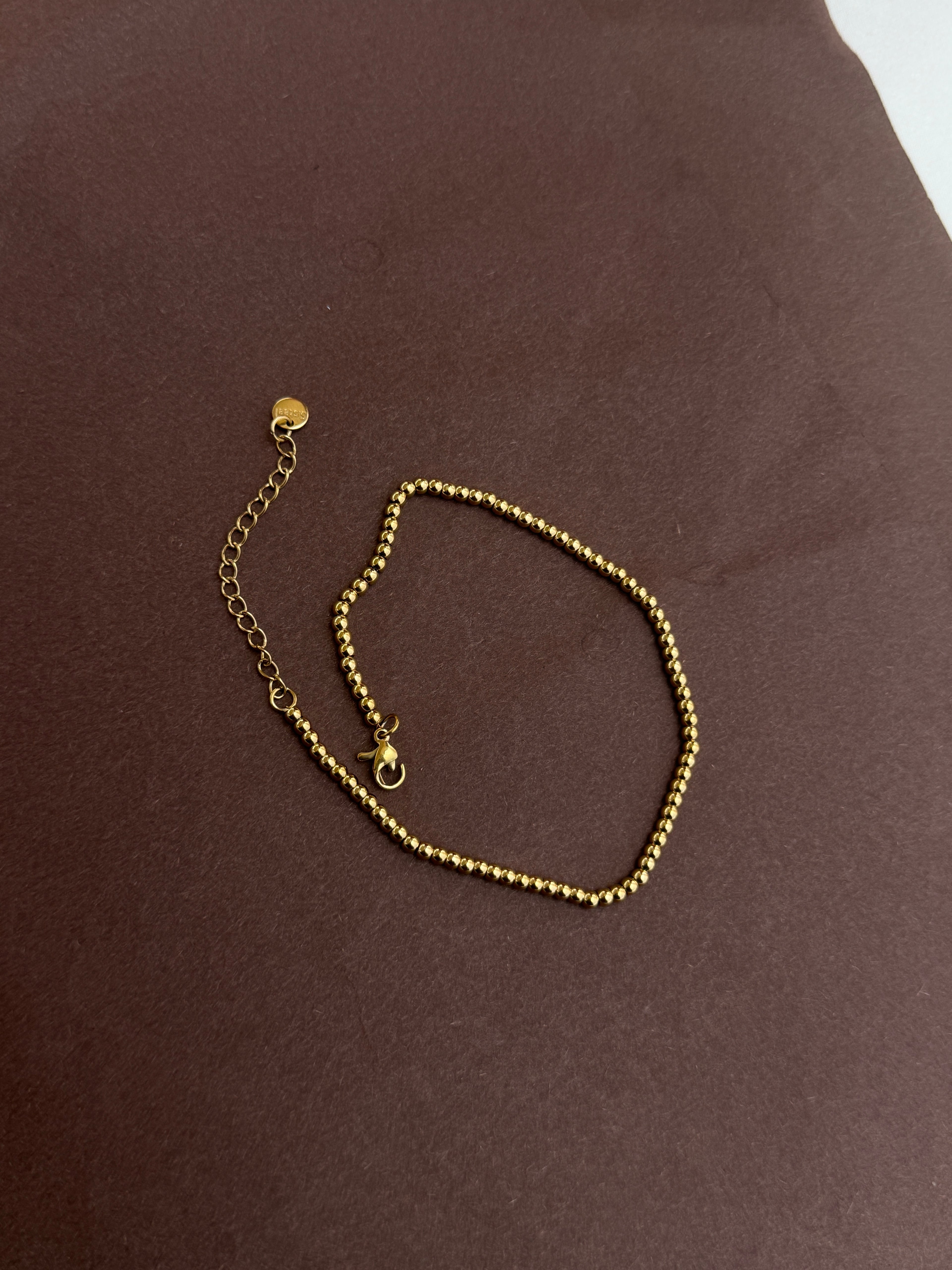 Ak136 anti tarnish gold ball anklets 1 piece 299 and for 598