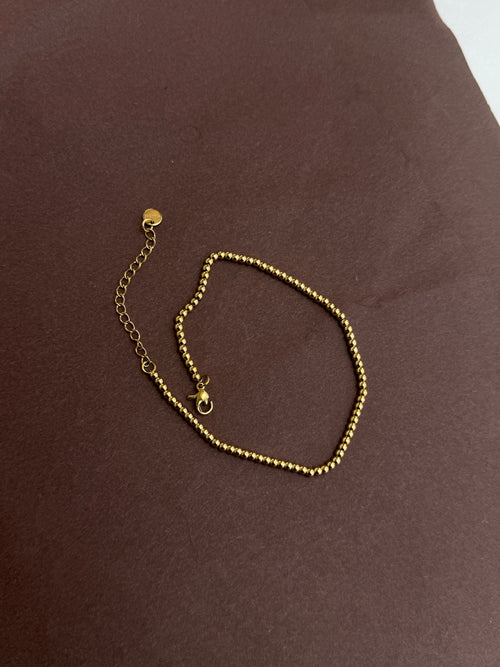 Ak136 anti tarnish gold ball anklets 1 piece 299 and for 598