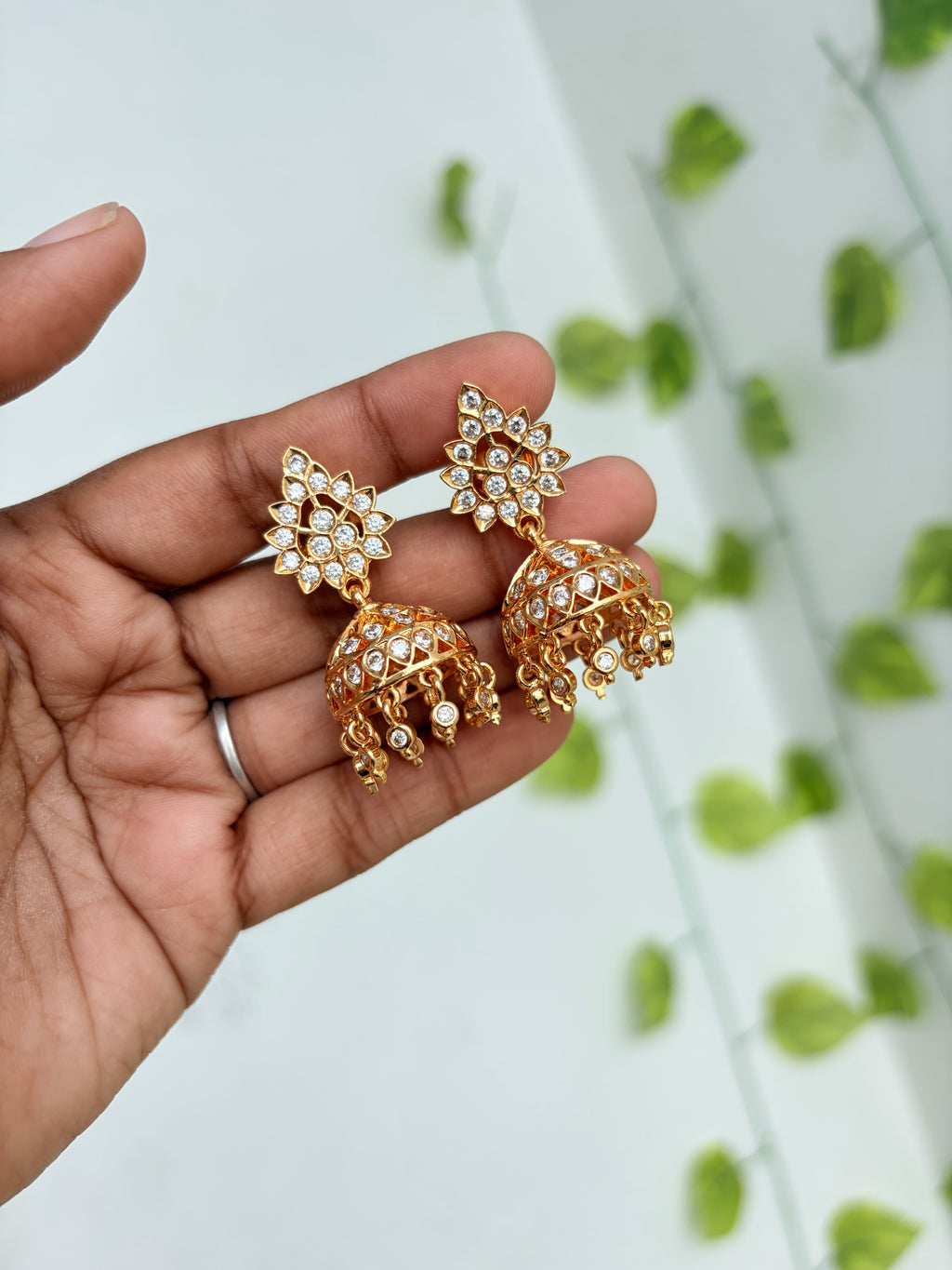 Panchaloham butta earrings ph640