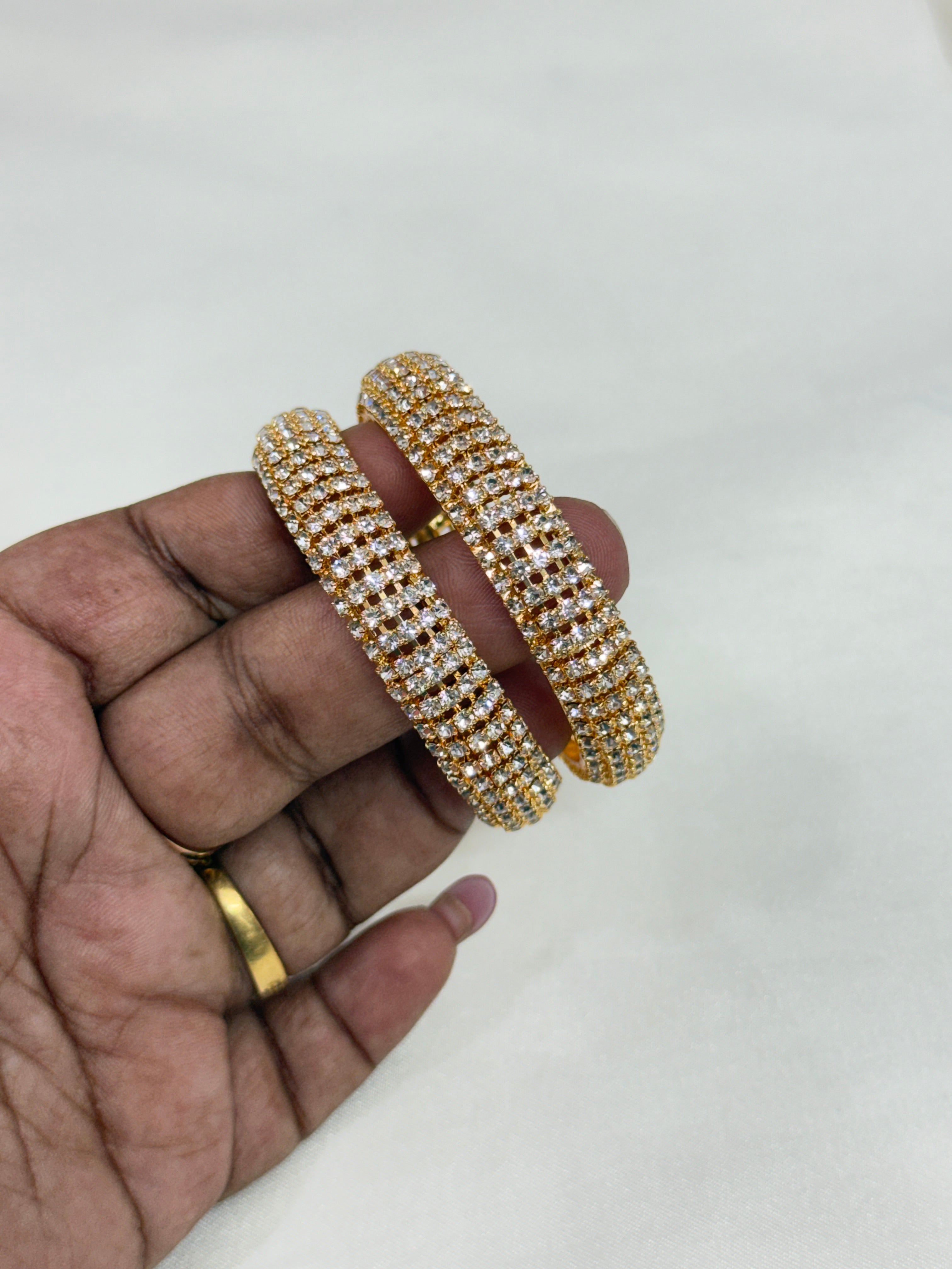 Kd054 diamond replica bangles