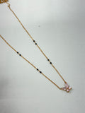 BB150 anti tarnish butterfly small beads 16 to 18 inches adjustable blacksbeads