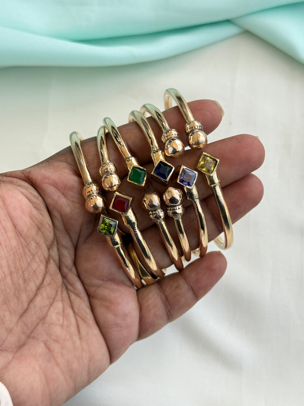 Br541 Panchaloham polished openable kada 2.4 to 2.6 size