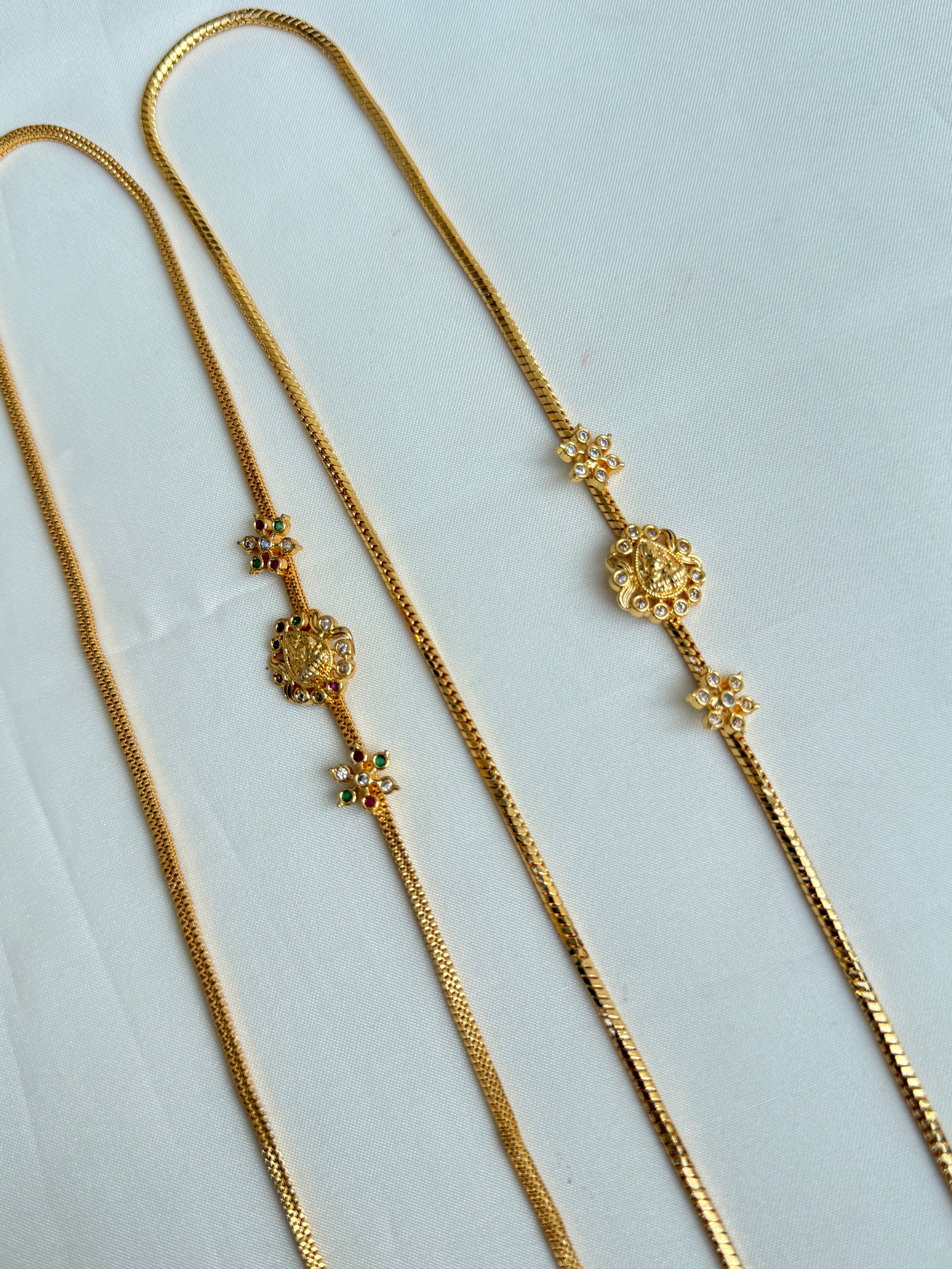 Tc014 24 inches Lakshmidevi mangalsutra chain