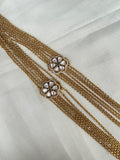 7 layers moissanite pendant chandraharam CH5126
