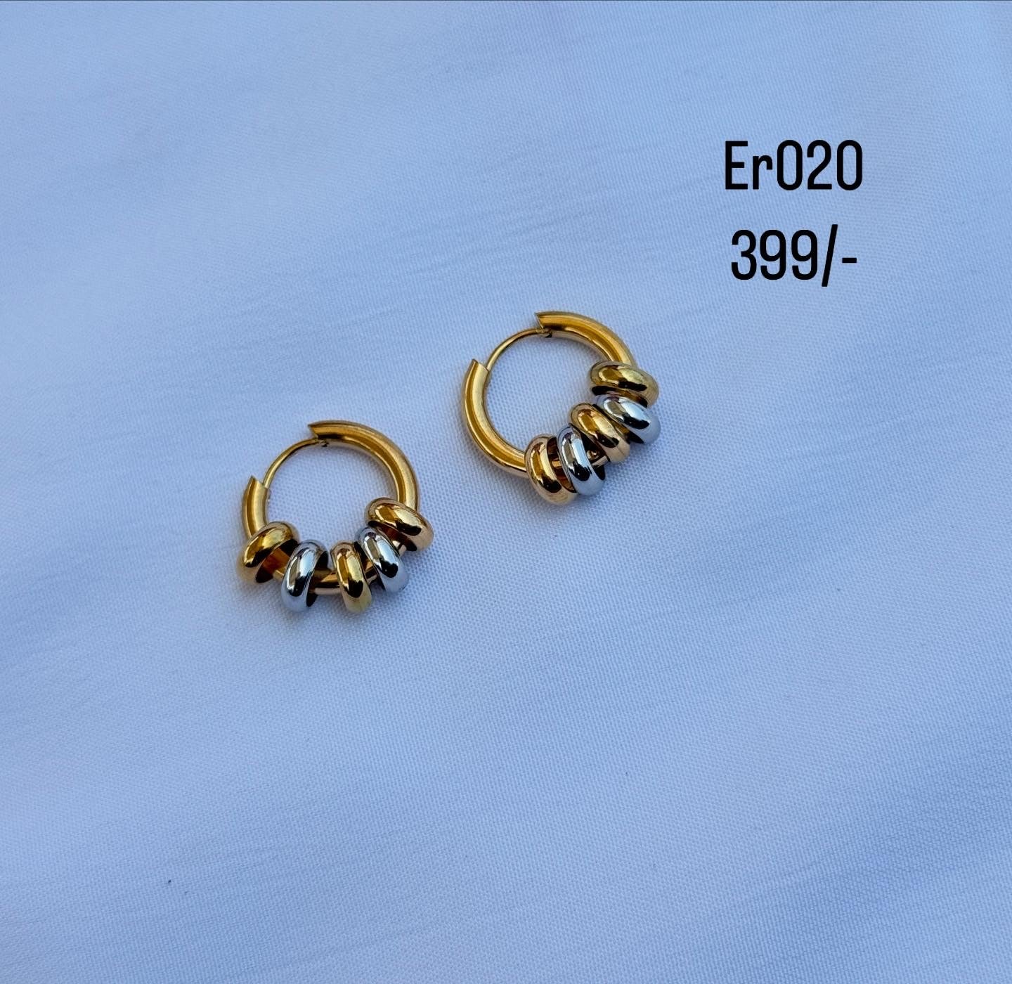 At001 Anti tarnish earrings (color won't fade)