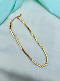 Dc038 anti tarnish 20 inches adjustable mens daily wear chains