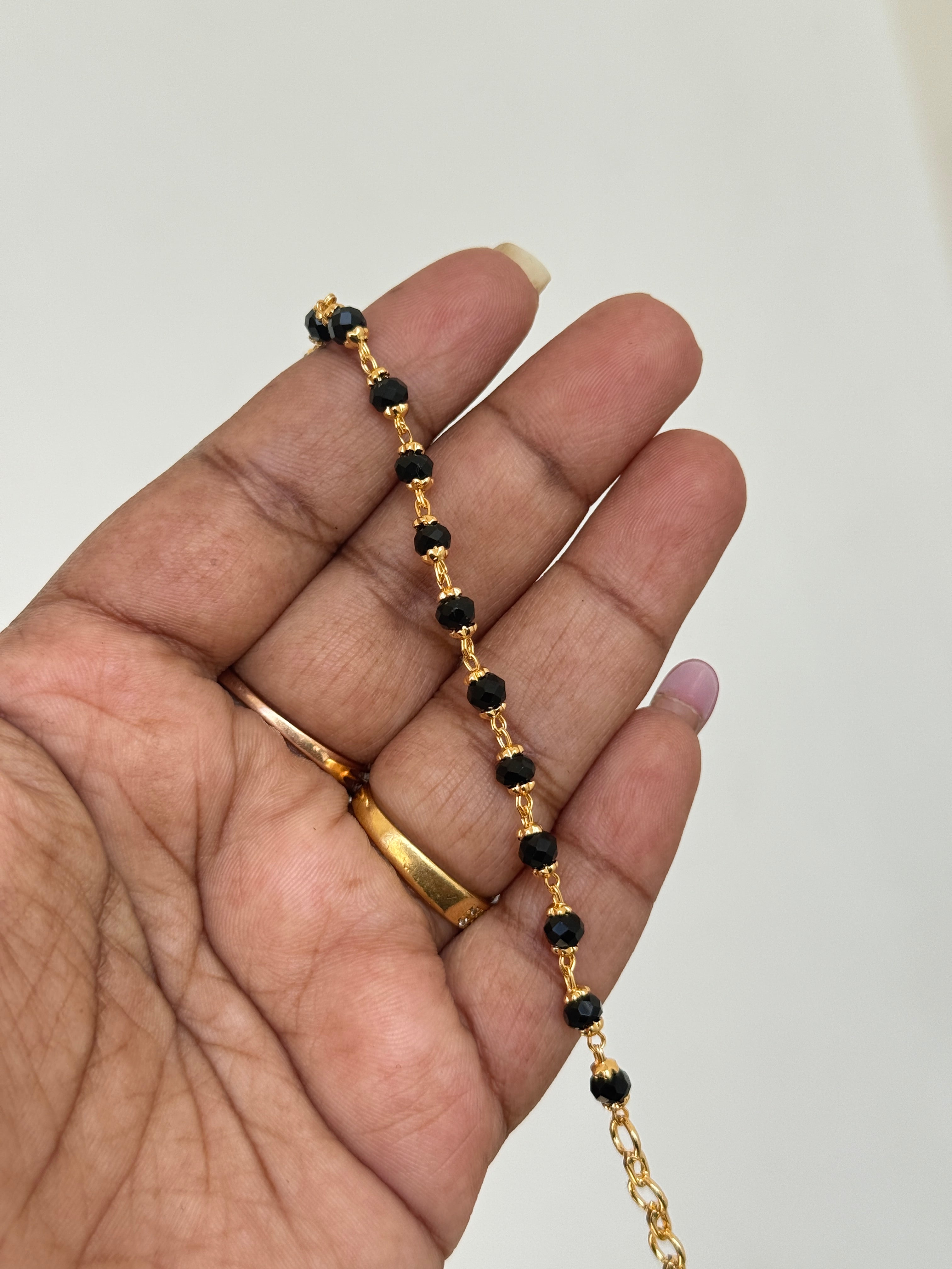 Bb100 panchaloham blackbeads bracelets color wont fade u can use it daily